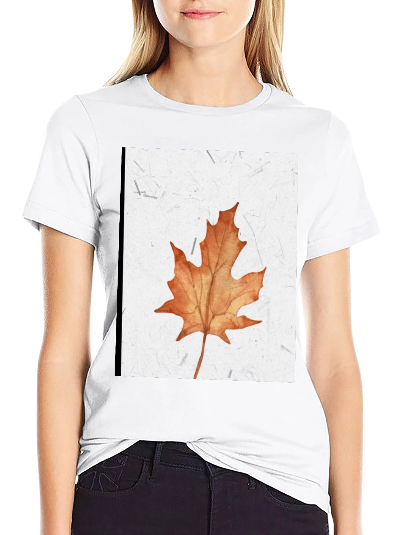Autumn Leaf T-Shirt - Stylish Graphic Tee