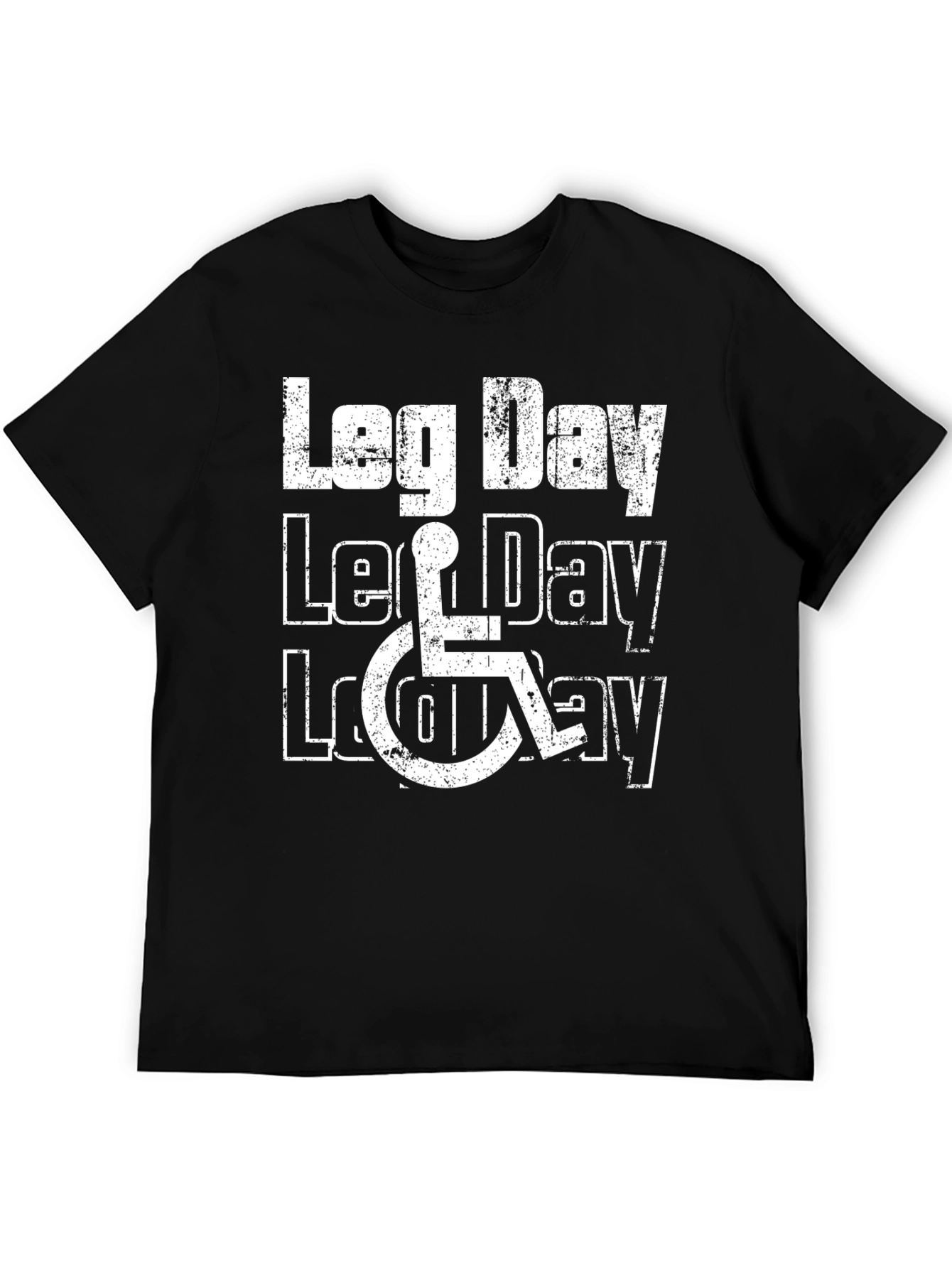 Leg Day Wheelchair Graphic Tee