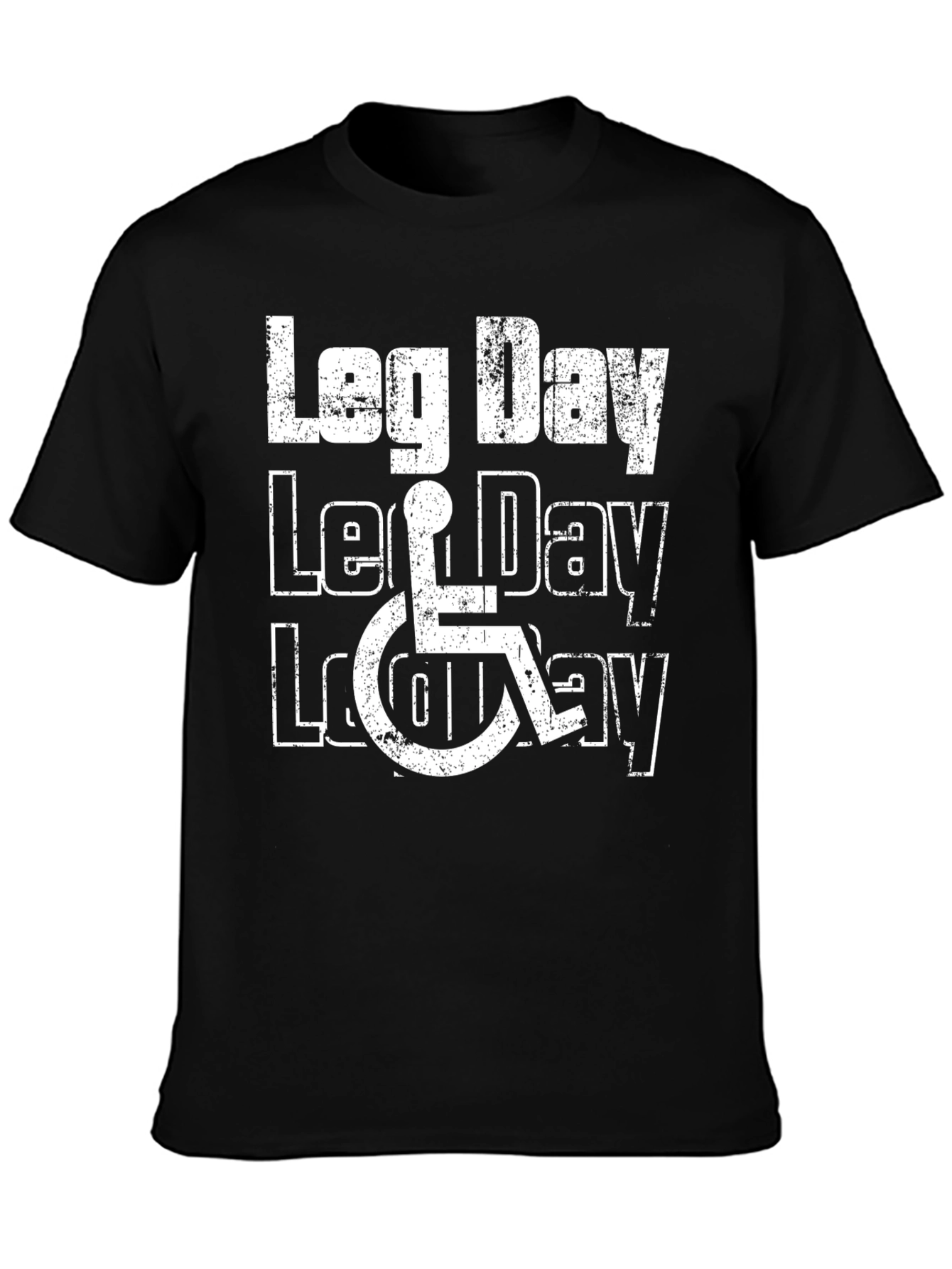 Leg Day Wheelchair Graphic Tee