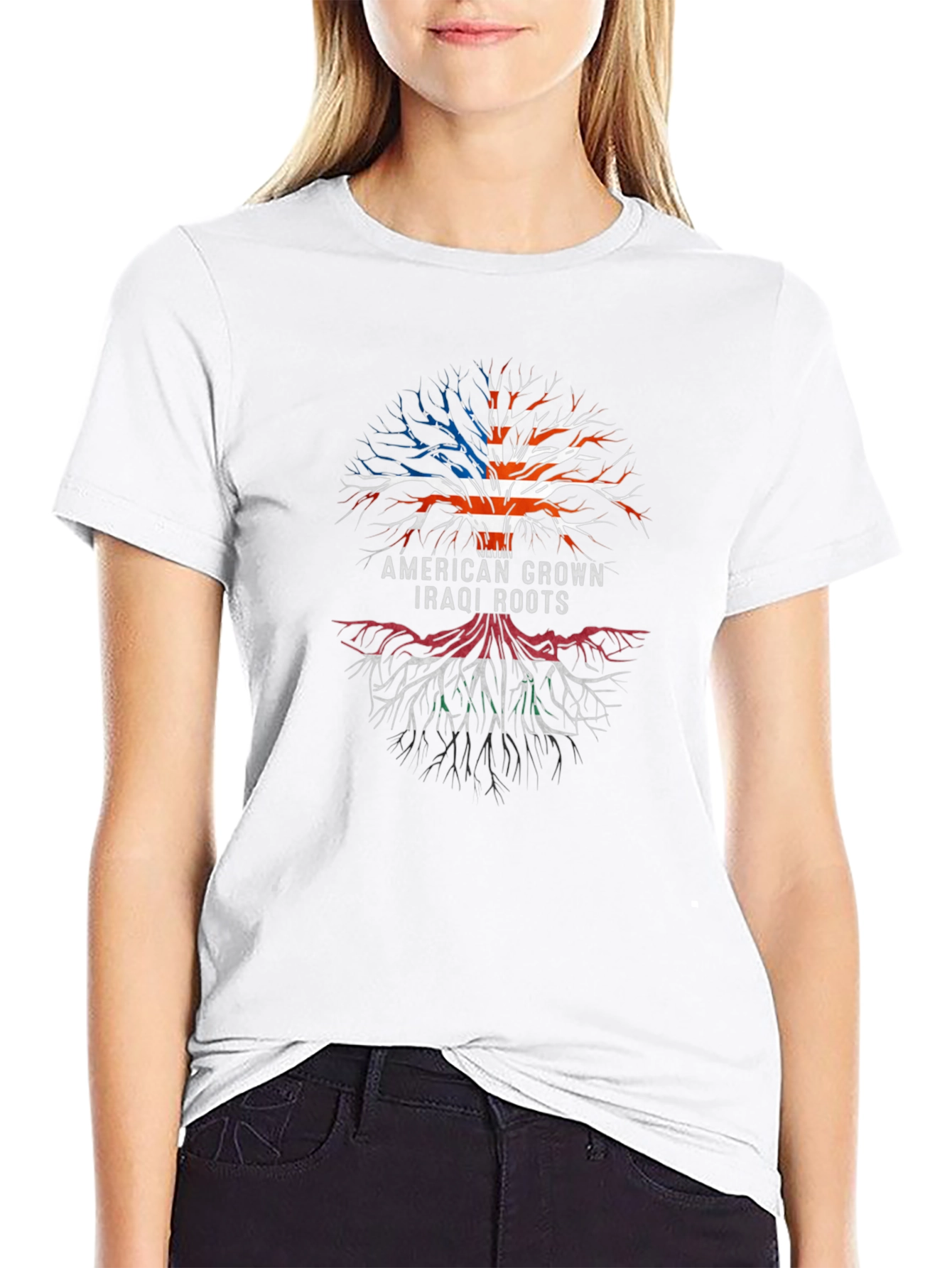 American Grown Iraqi Roots T-Shirt