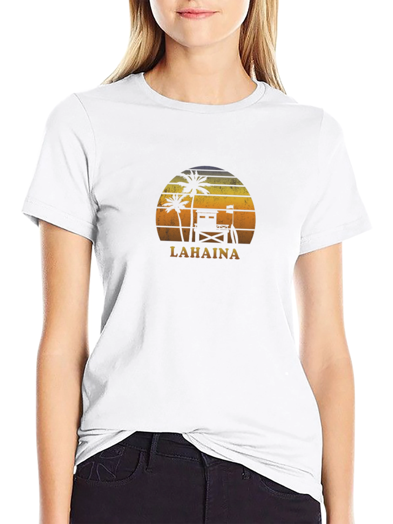 Lahaina Sunset Graphic T-Shirt