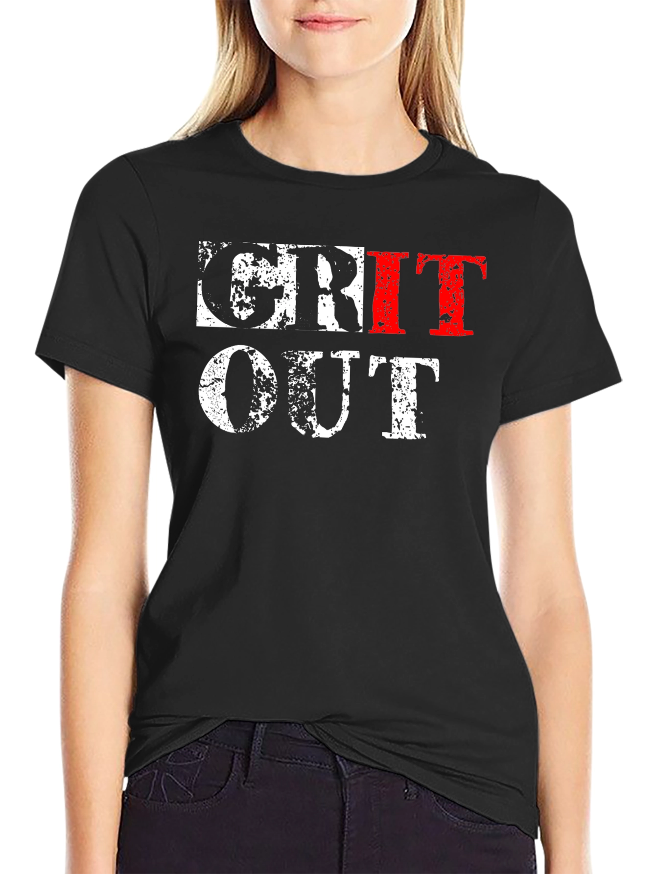 Grit Out T-Shirt - Motivational Workout Tee