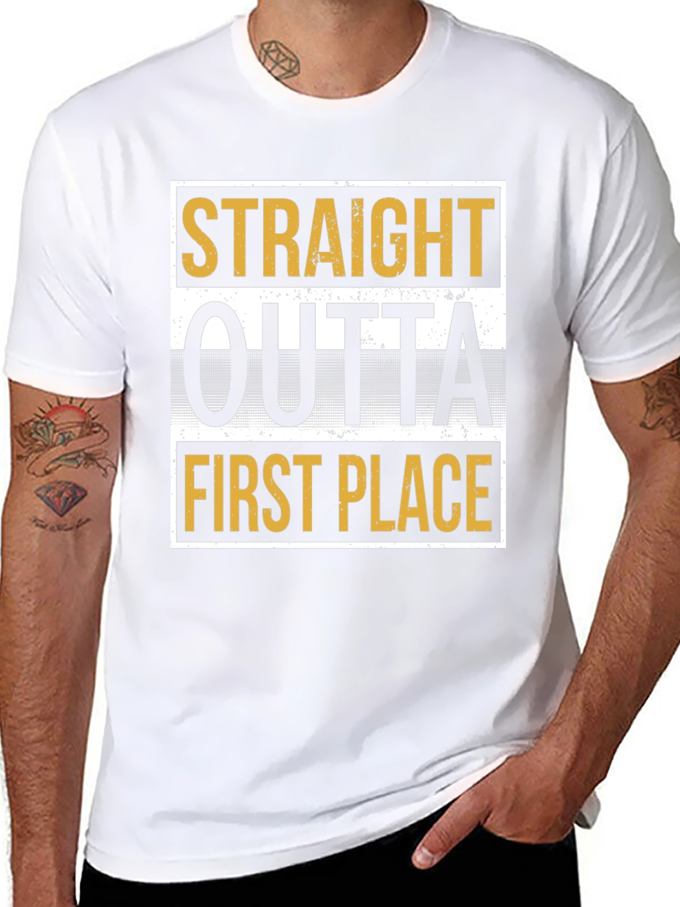 Straight Outta First Place Graphic Tee