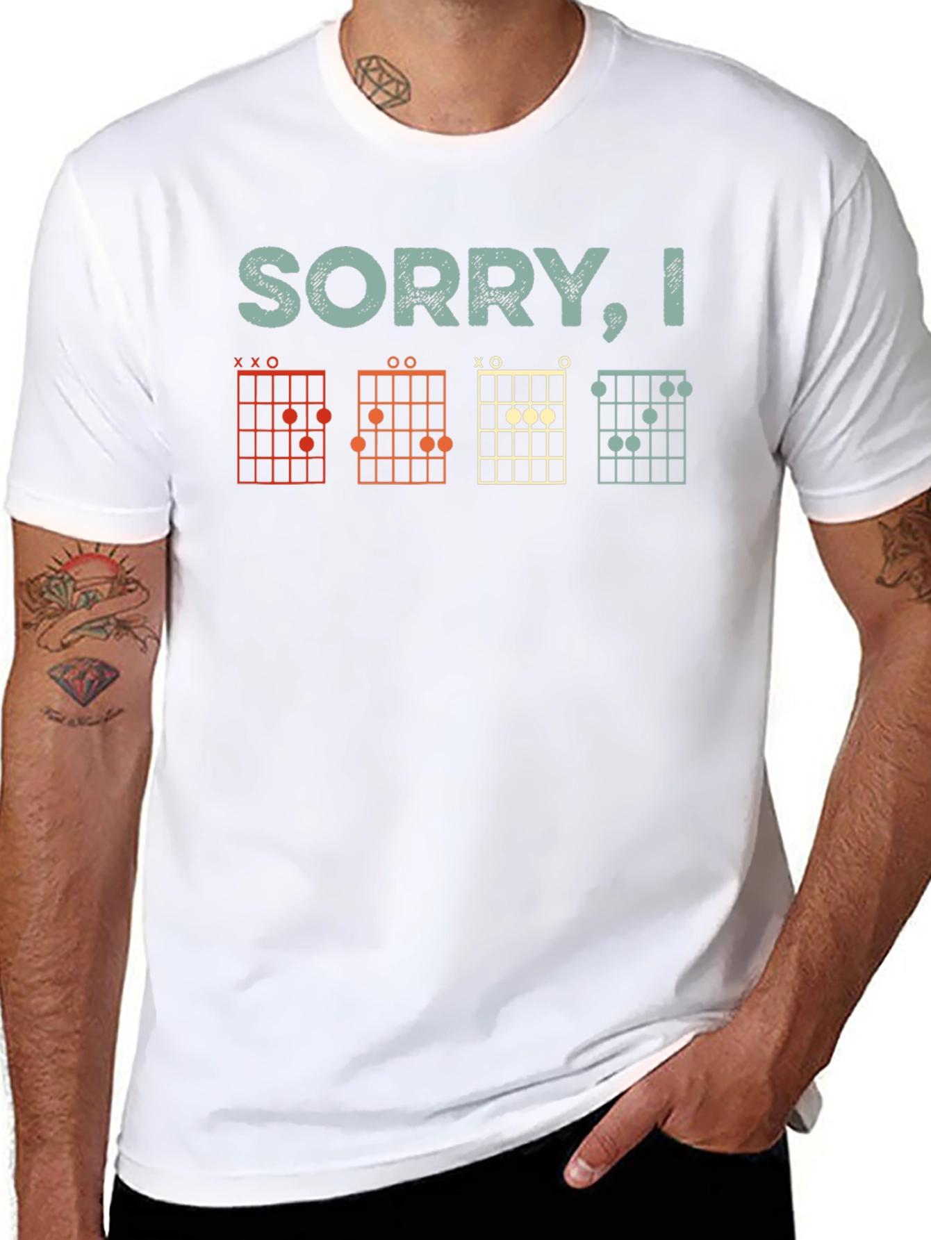 Sorry I had to practice guitar T-Shirt