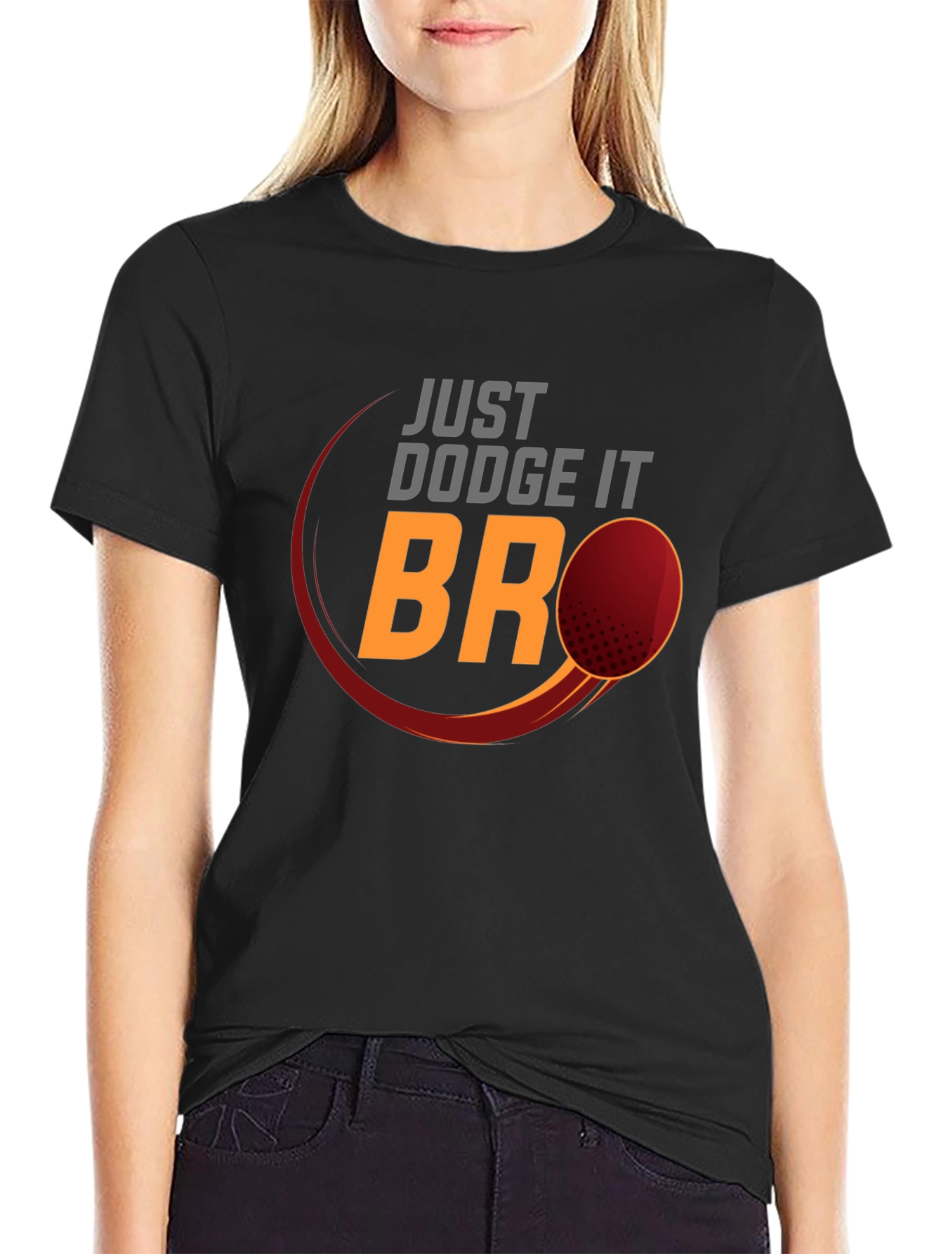 Just Dodge It Bro T-Shirt | Funny Dodgeball Tee