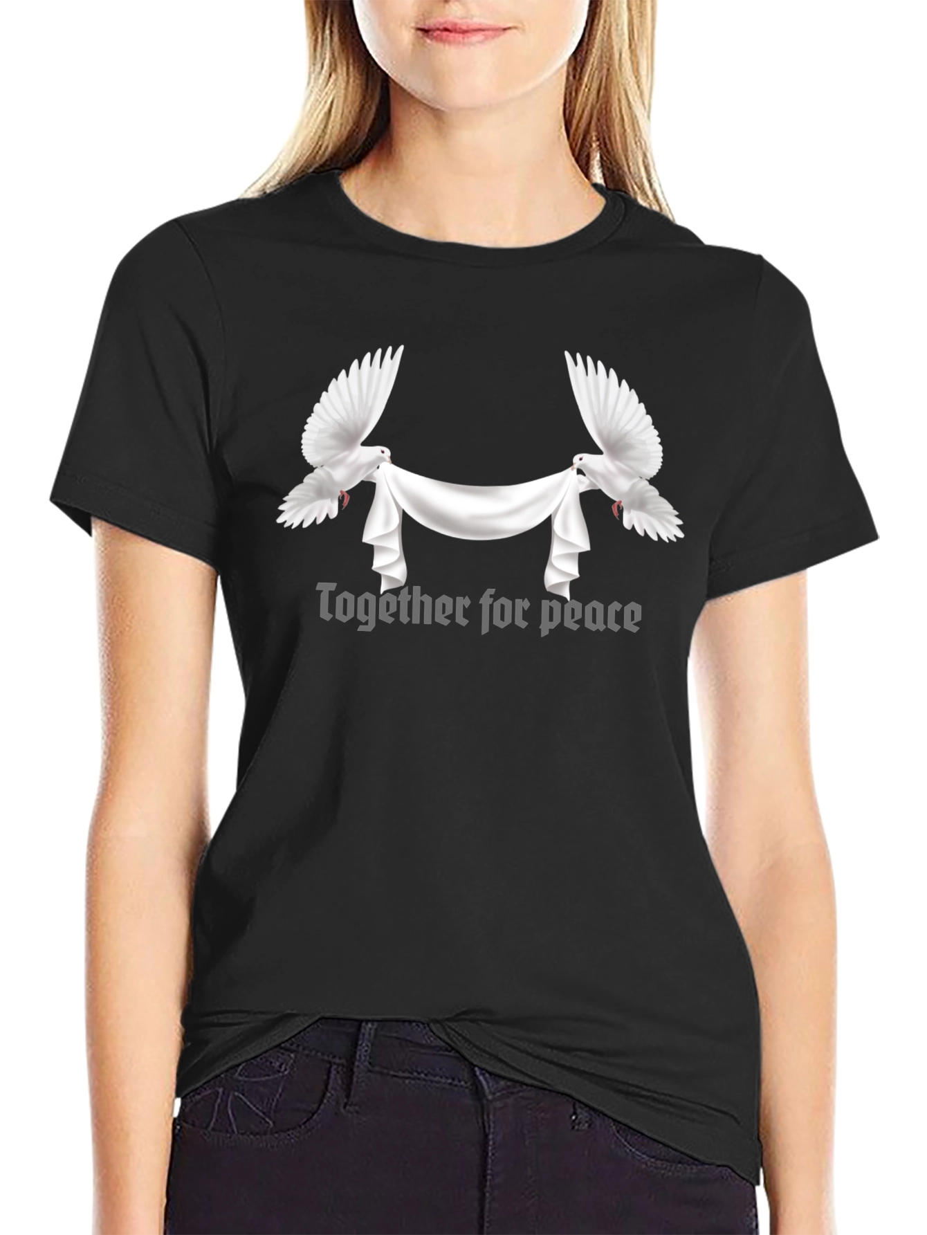 Peace Dove Graphic Tee - Together For Peace