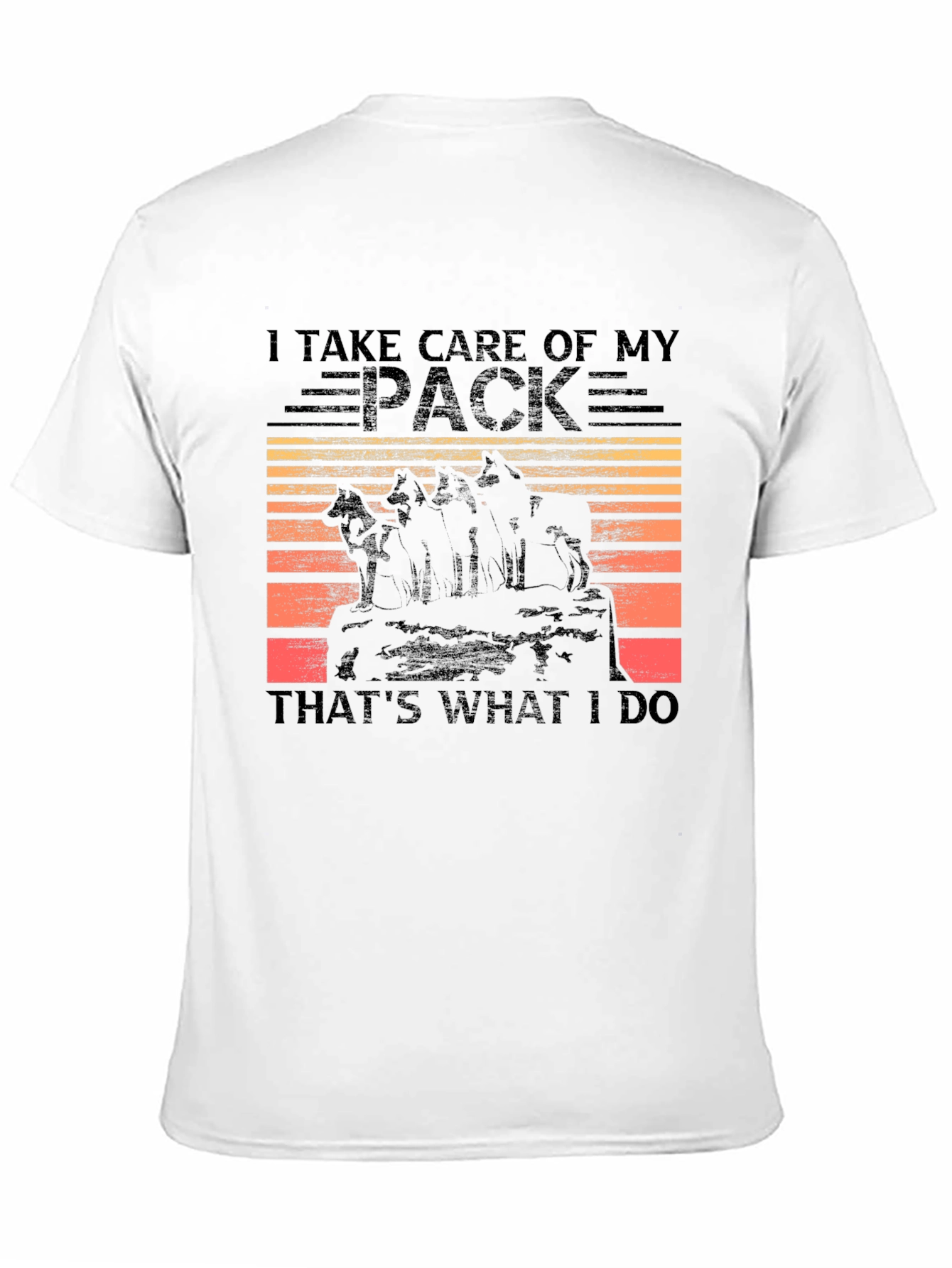 I Take Care of My Pack Graphic T-Shirt