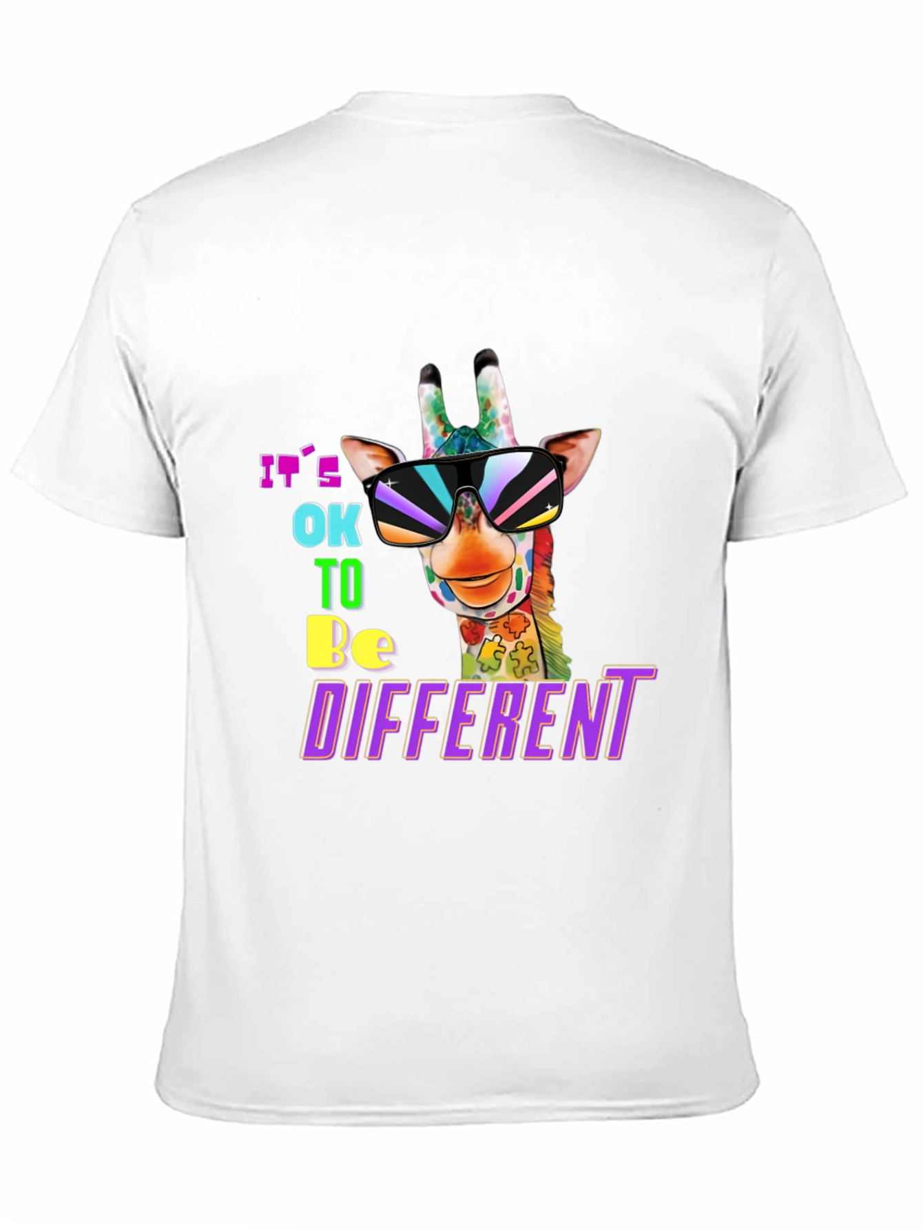 Autism Awareness Giraffe T-Shirt