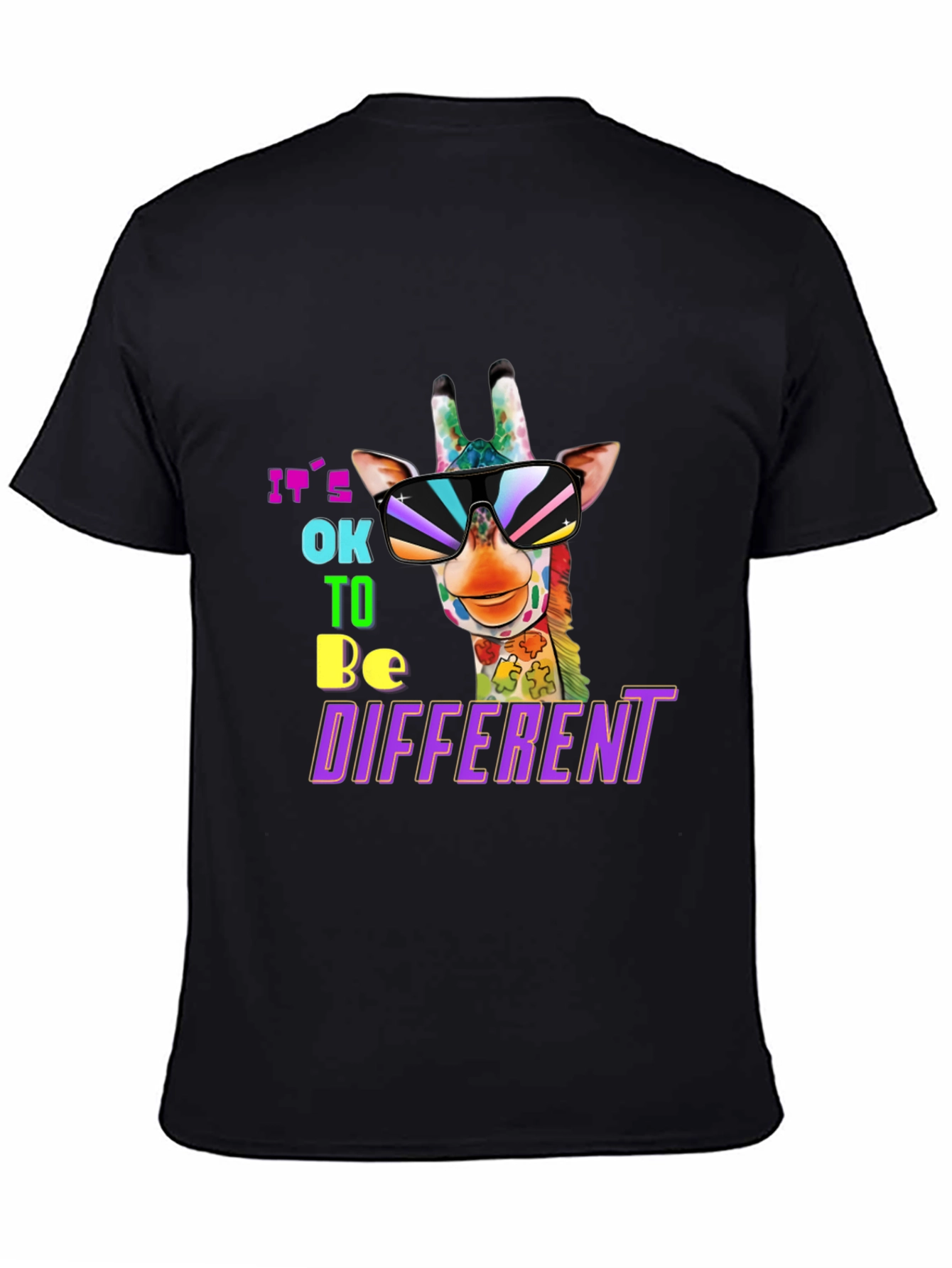 Autism Awareness Giraffe T-Shirt