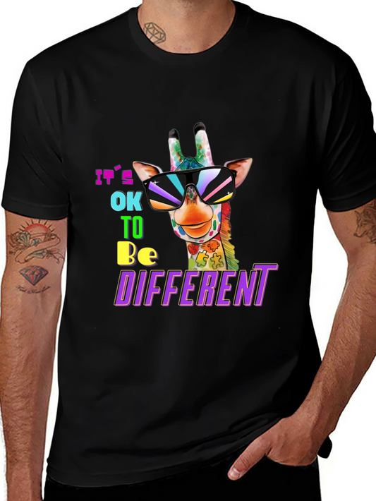 Autism Awareness Giraffe T-Shirt