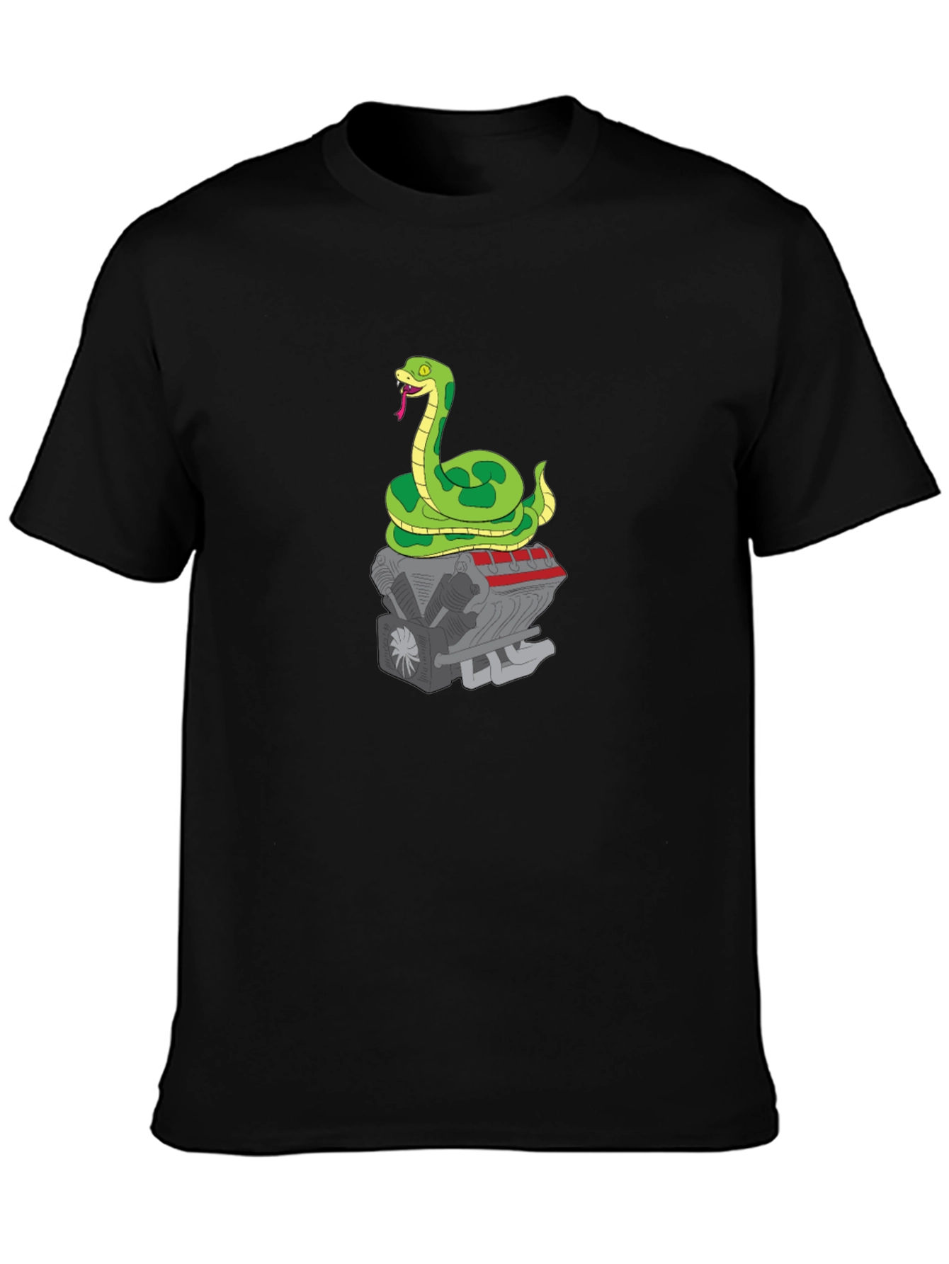 Snake Engine Graphic Tee