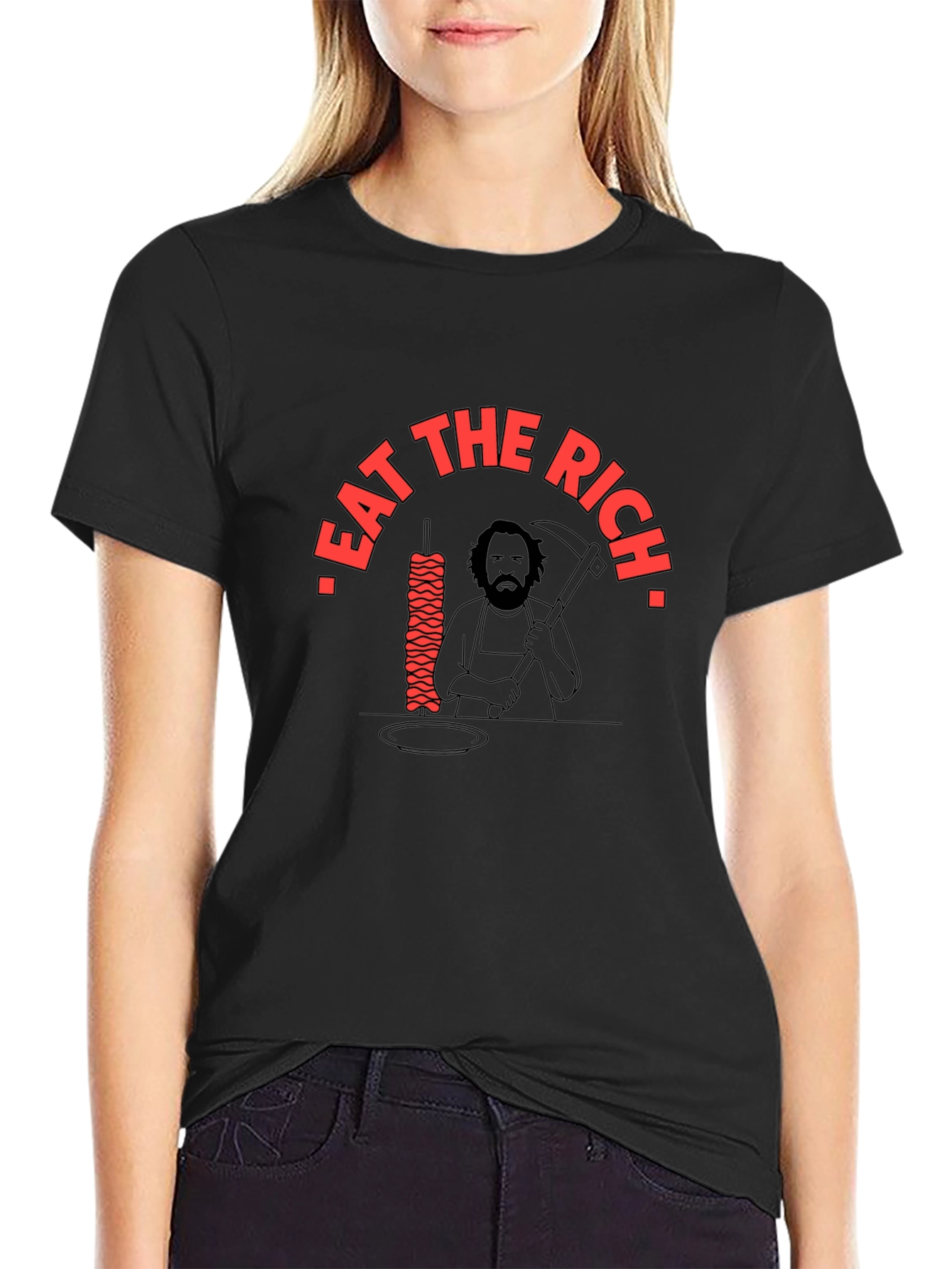 Eat the Rich Graphic Tee