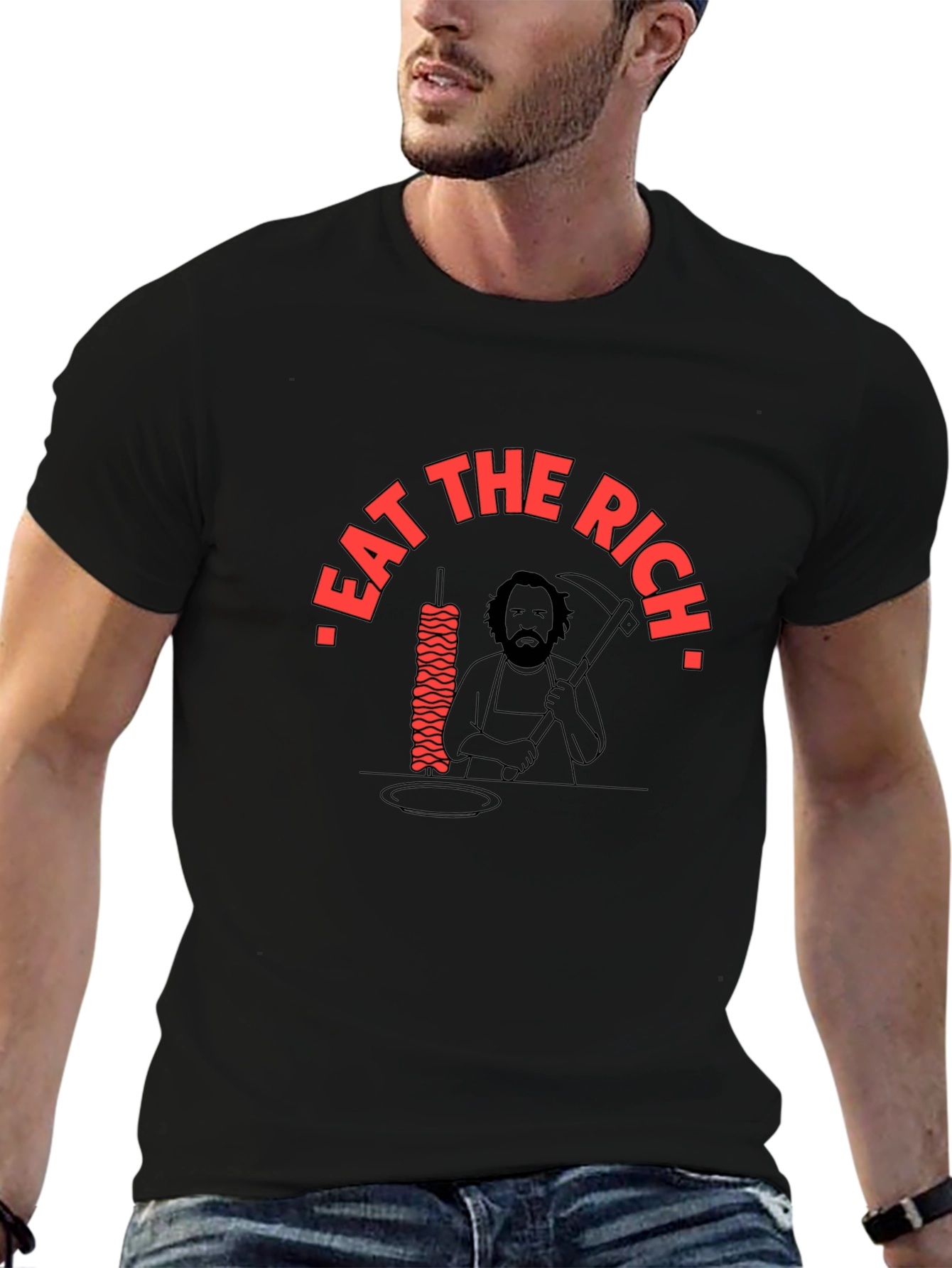 Eat the Rich Graphic Tee