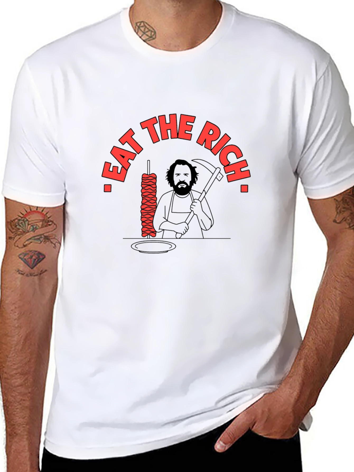 Eat the Rich Graphic Tee