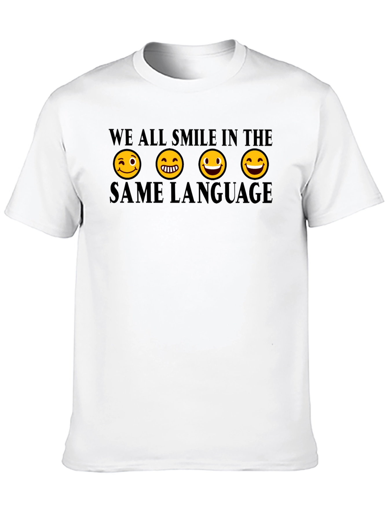 We All Smile Tee - Emoticon T-Shirt