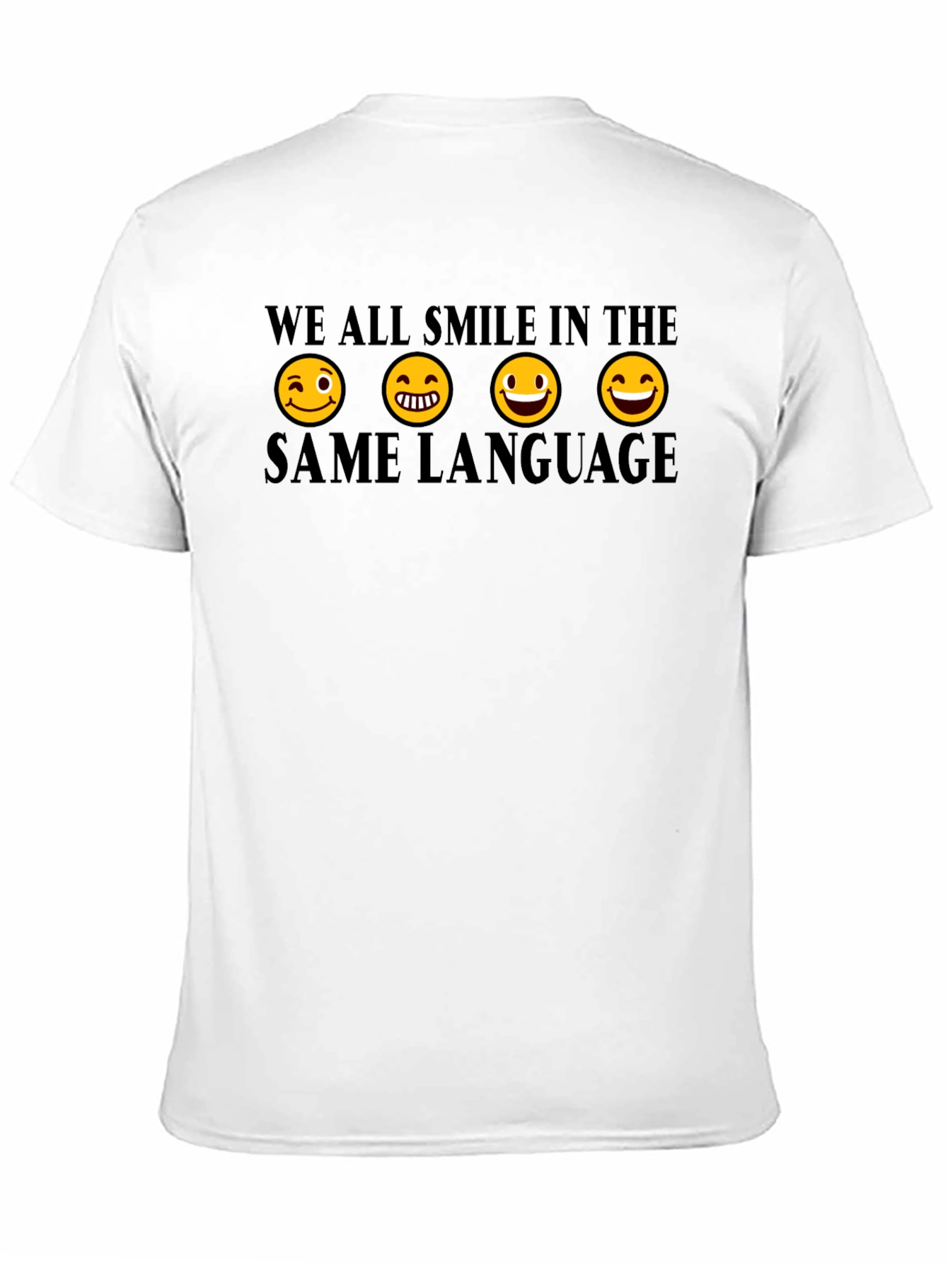 We All Smile Tee - Emoticon T-Shirt