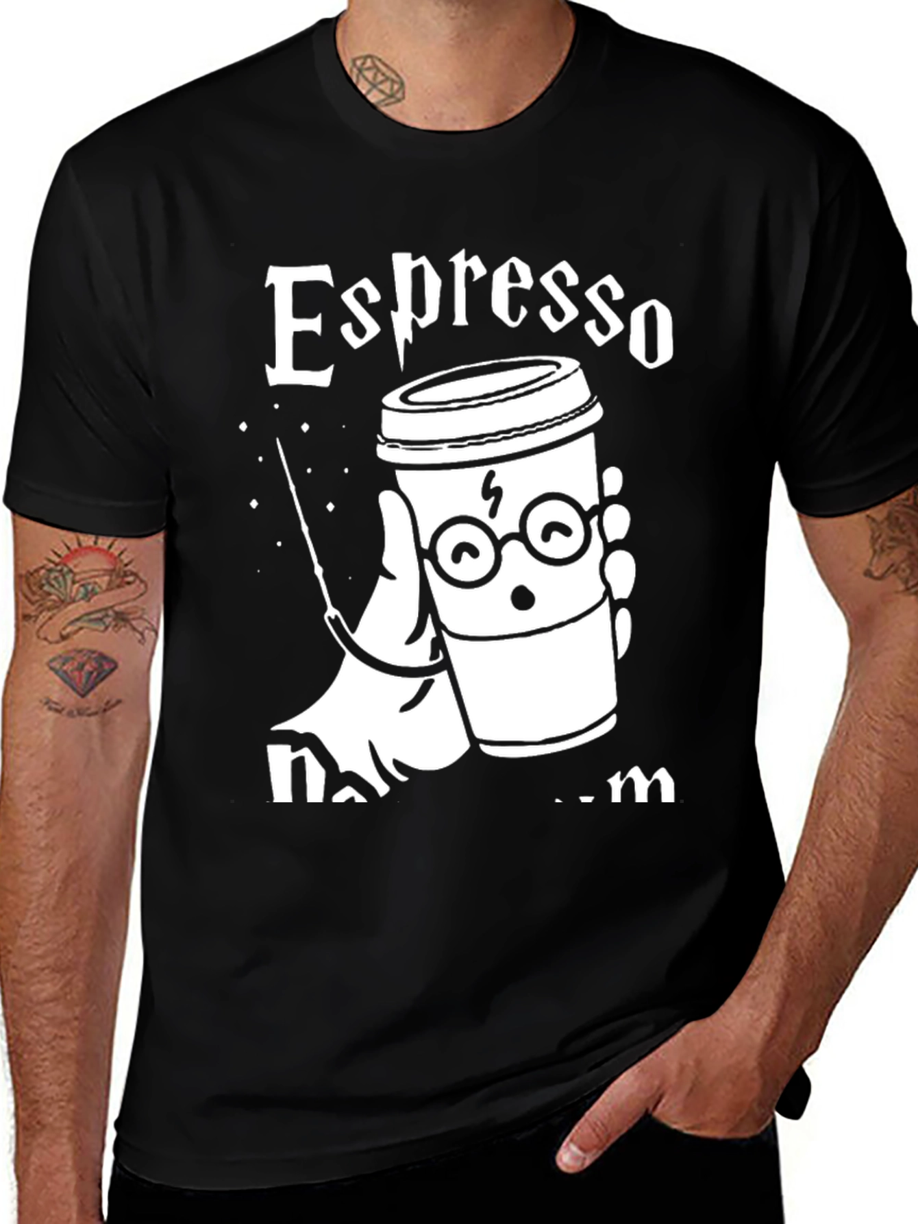 Espresso Patronum T-Shirt - Harry Potter Coffee Tee