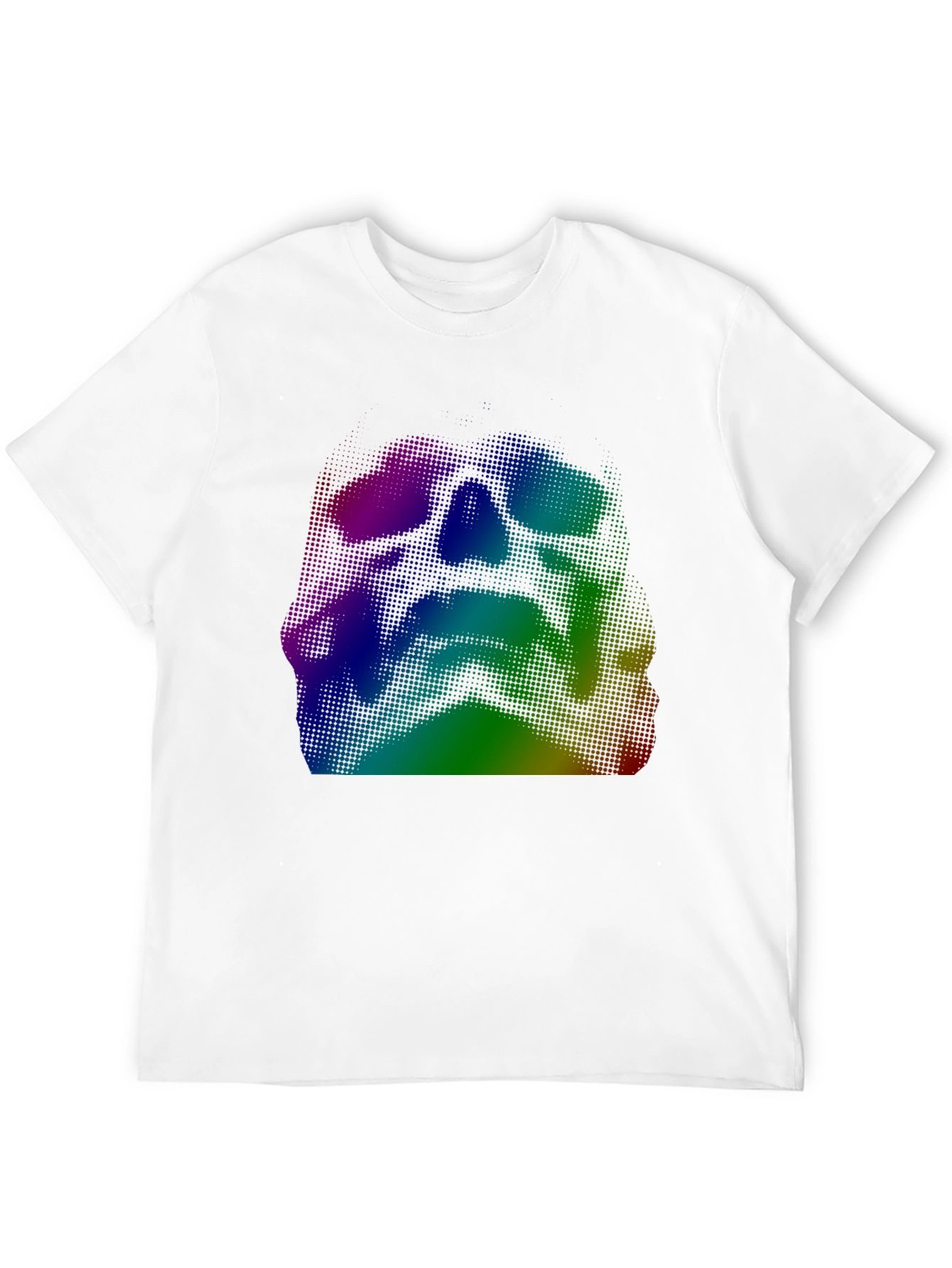 Rainbow Halftone Graphic Tee