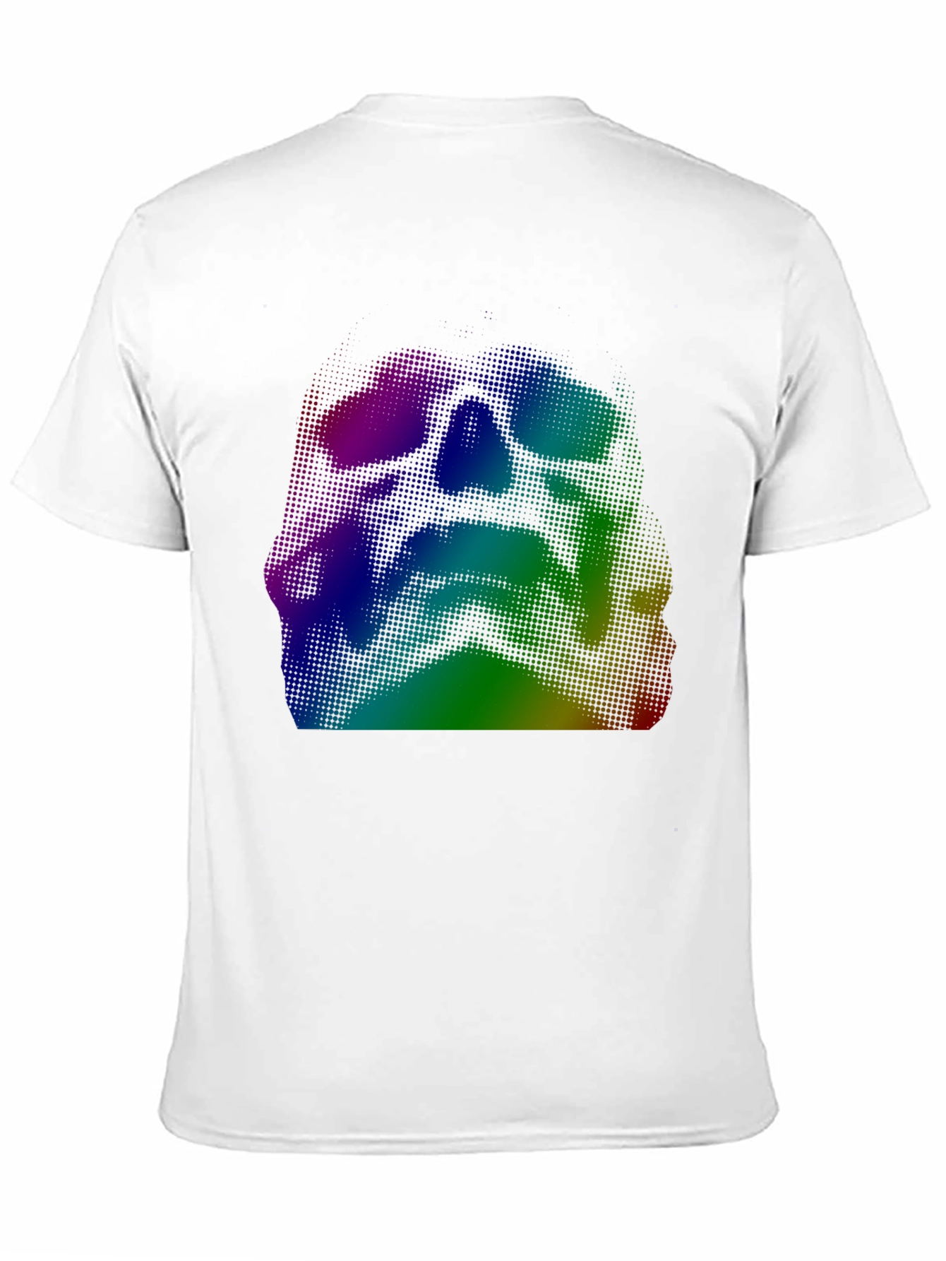 Rainbow Halftone Graphic Tee