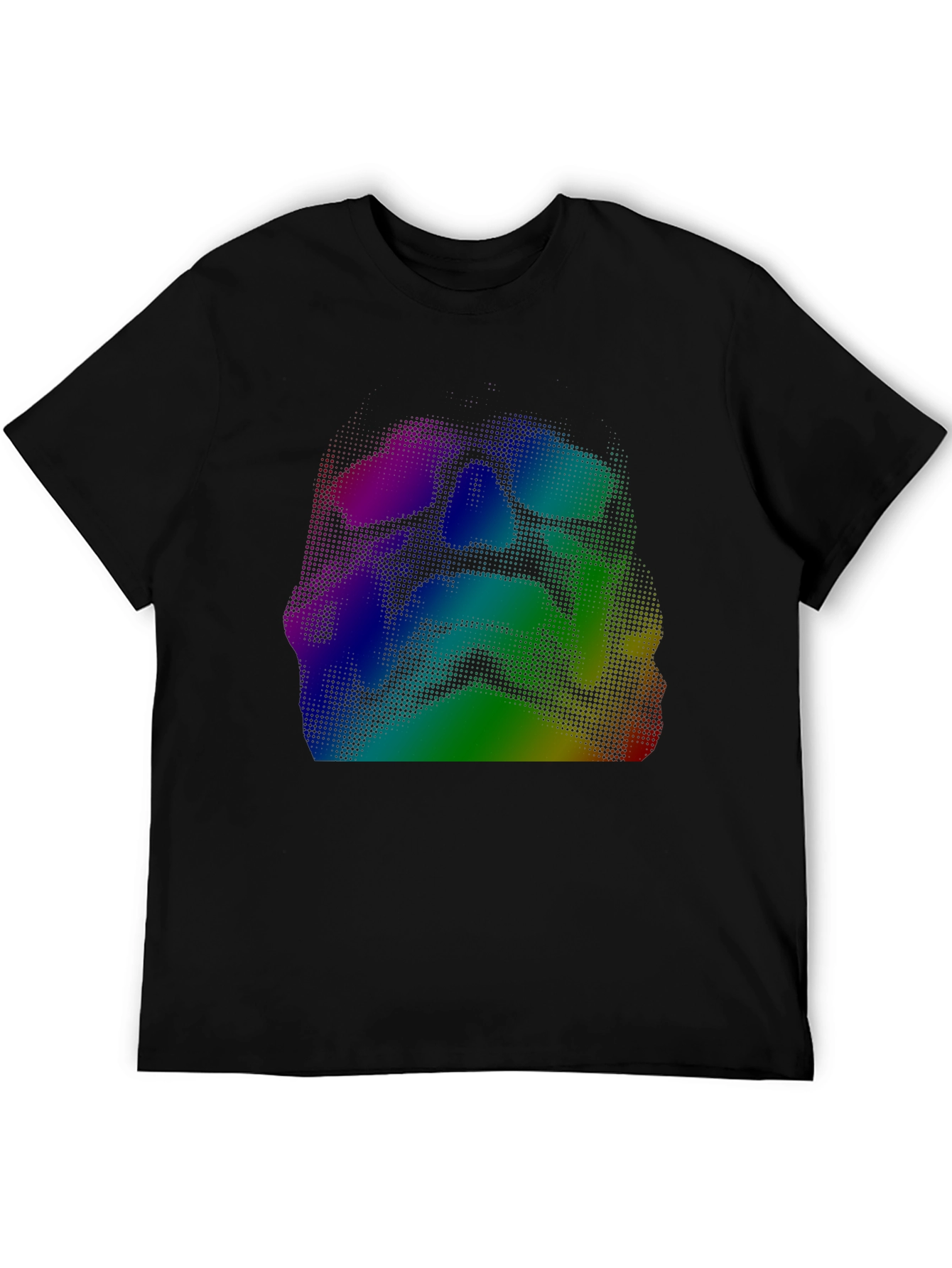 Rainbow Halftone Graphic Tee