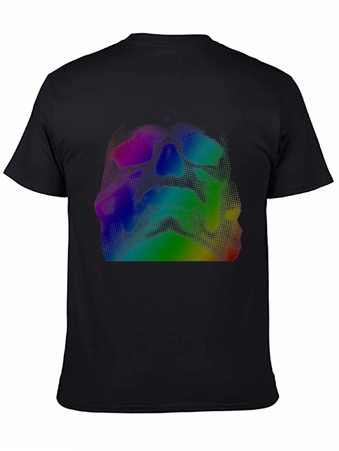 Rainbow Halftone Graphic Tee