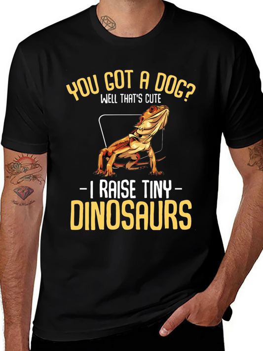 Funny Bearded Dragon T-Shirt - Tiny Dinosaurs