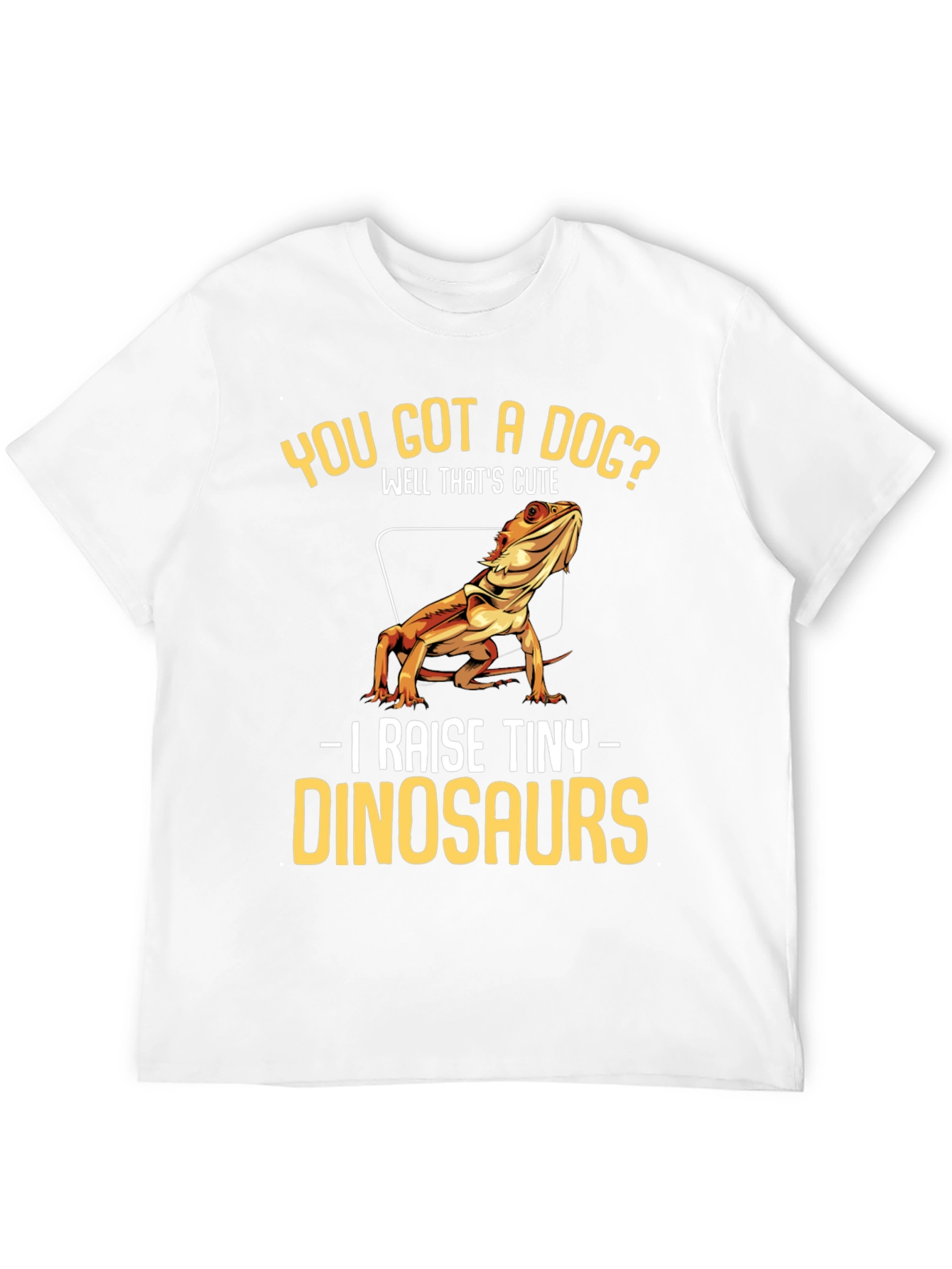 Funny Bearded Dragon T-Shirt - Tiny Dinosaurs