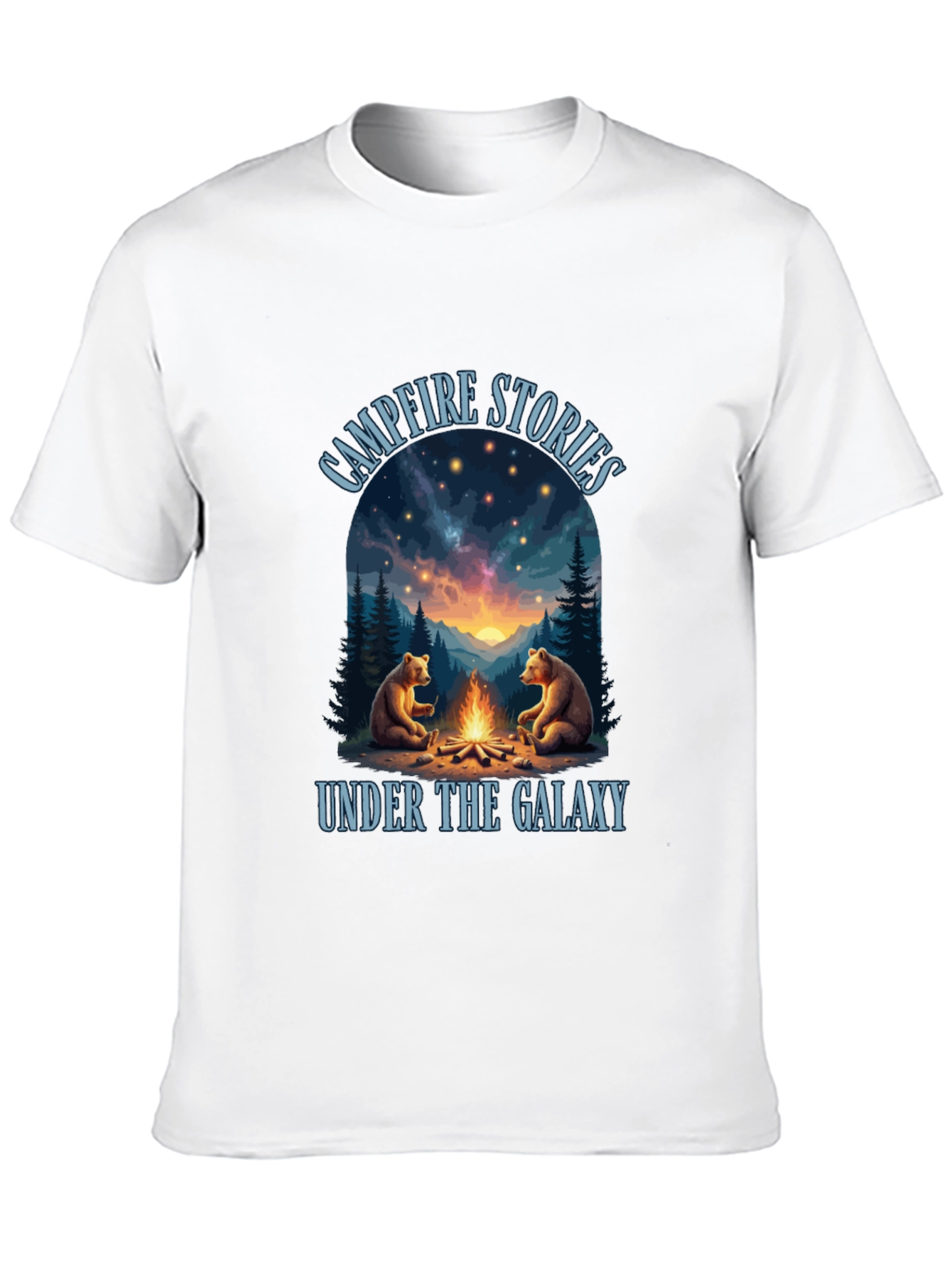 Campfire Stories Galaxy Graphic Tee