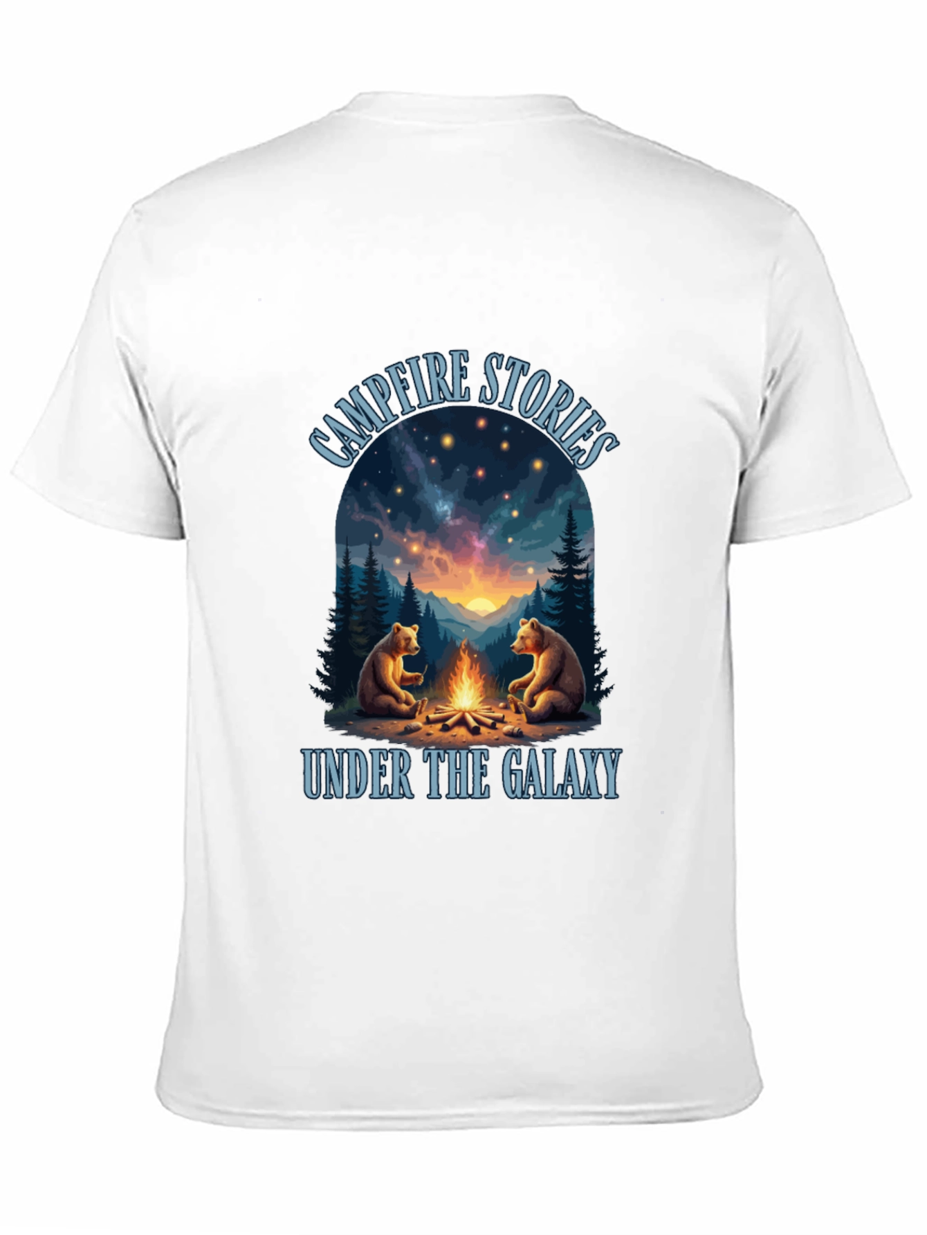 Campfire Stories Galaxy Graphic Tee