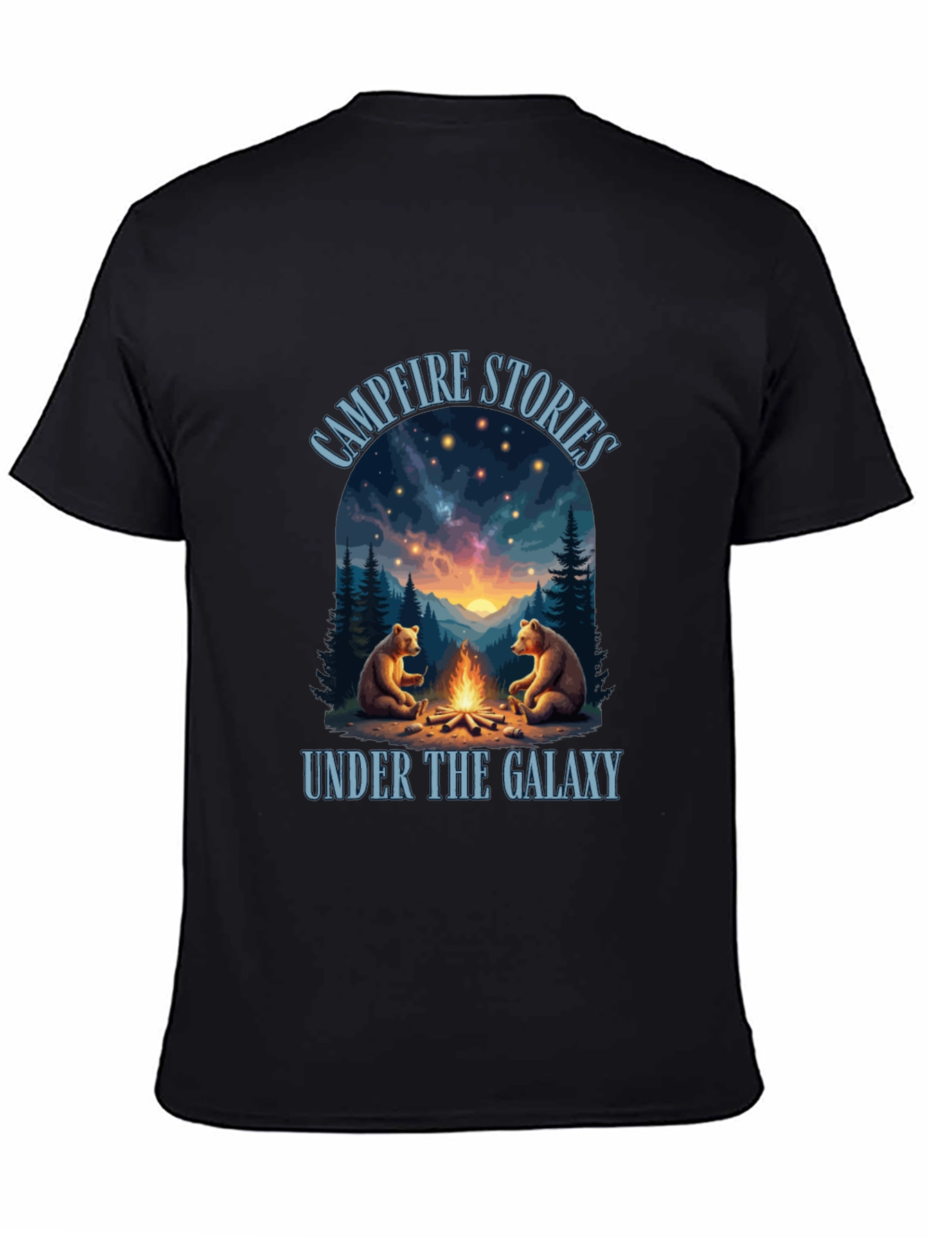 Campfire Stories Galaxy Graphic Tee