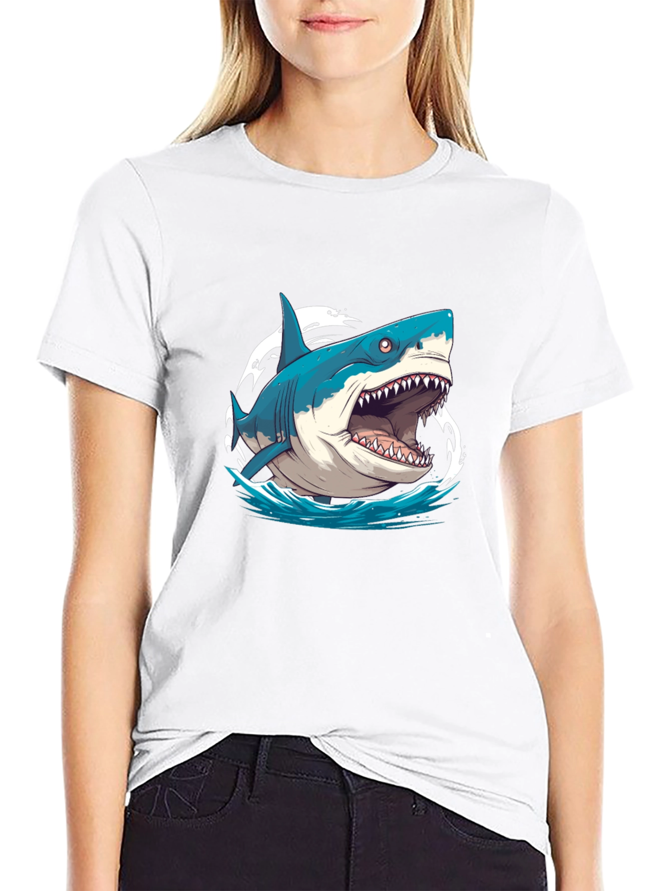 Shark Graphic Tee - Ocean Predator T-Shirt