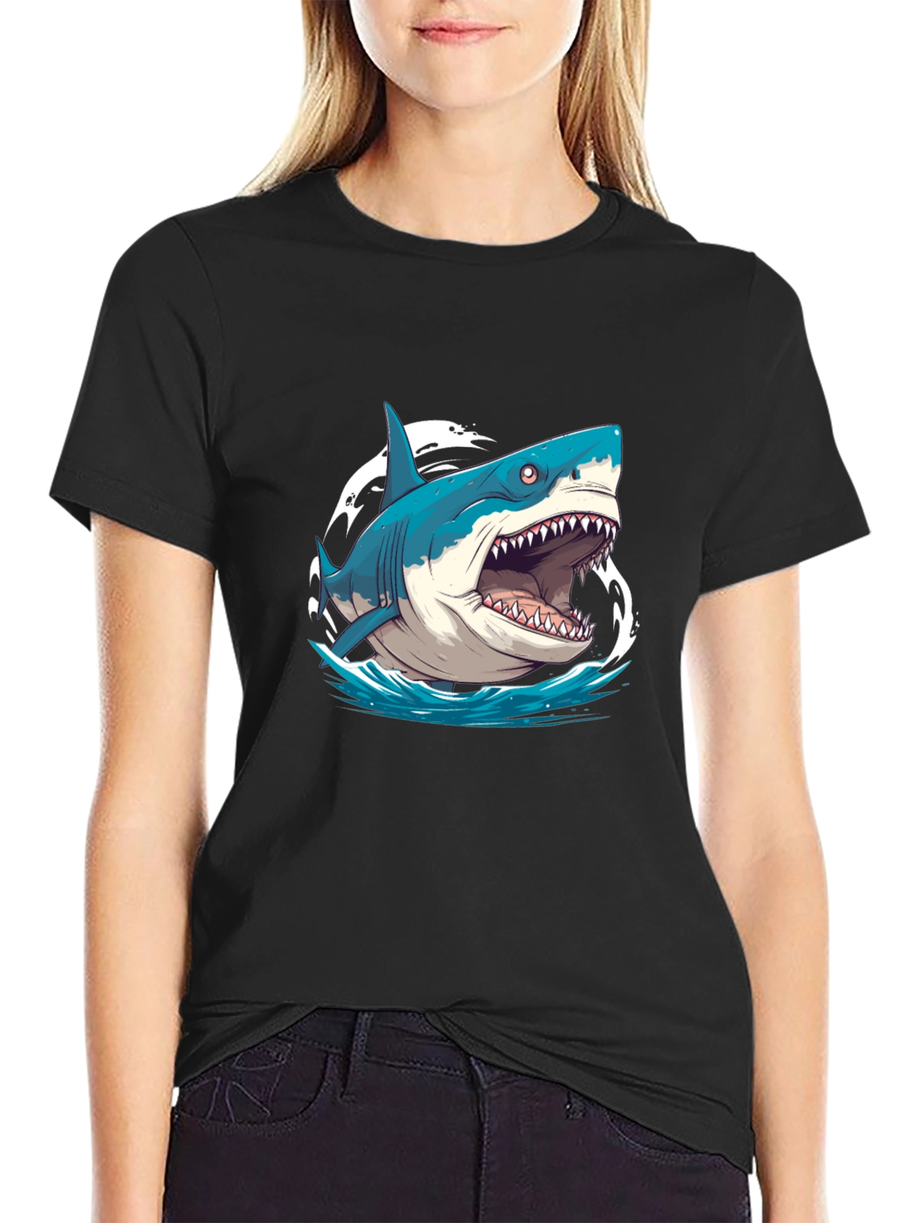 Shark Graphic Tee - Ocean Predator T-Shirt