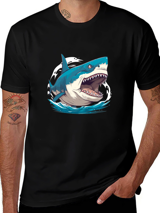 Shark Graphic Tee - Ocean Predator T-Shirt