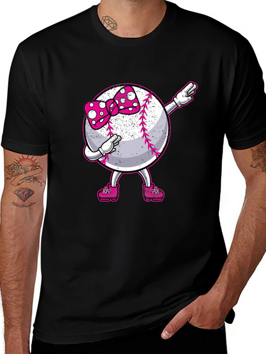Baseball Girl Dab T-Shirt
