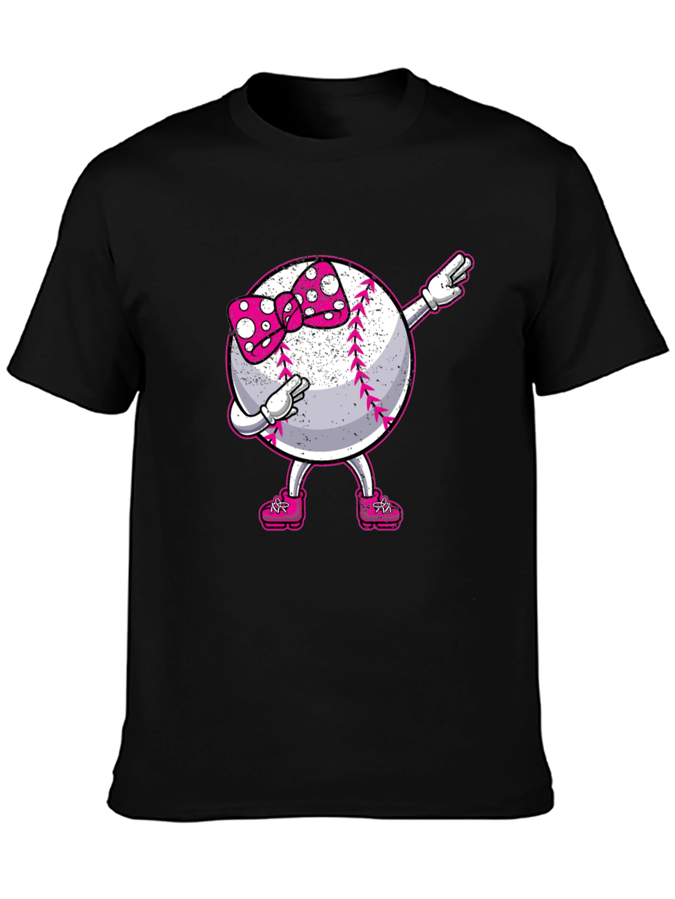 Baseball Girl Dab T-Shirt