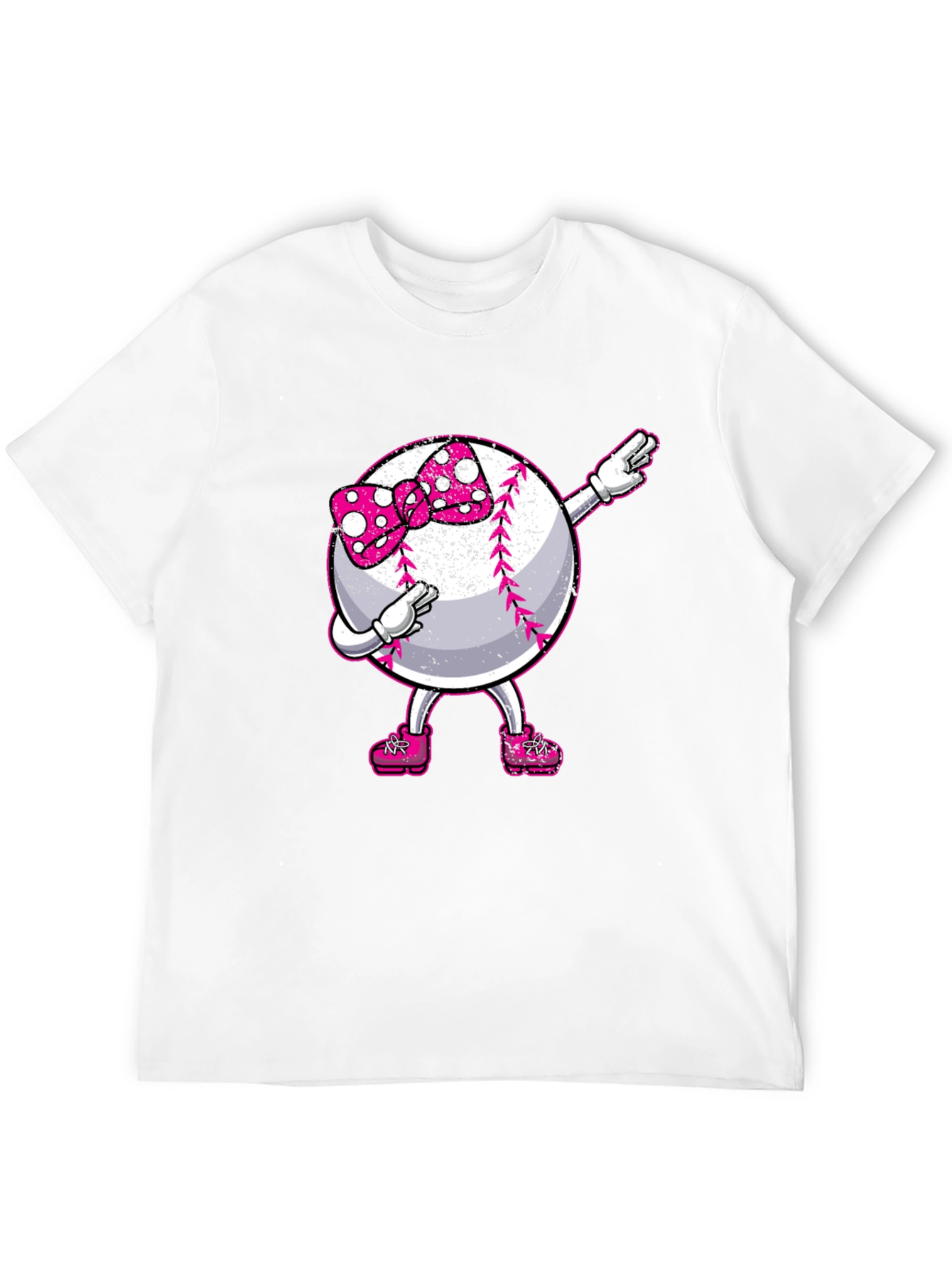 Baseball Girl Dab T-Shirt
