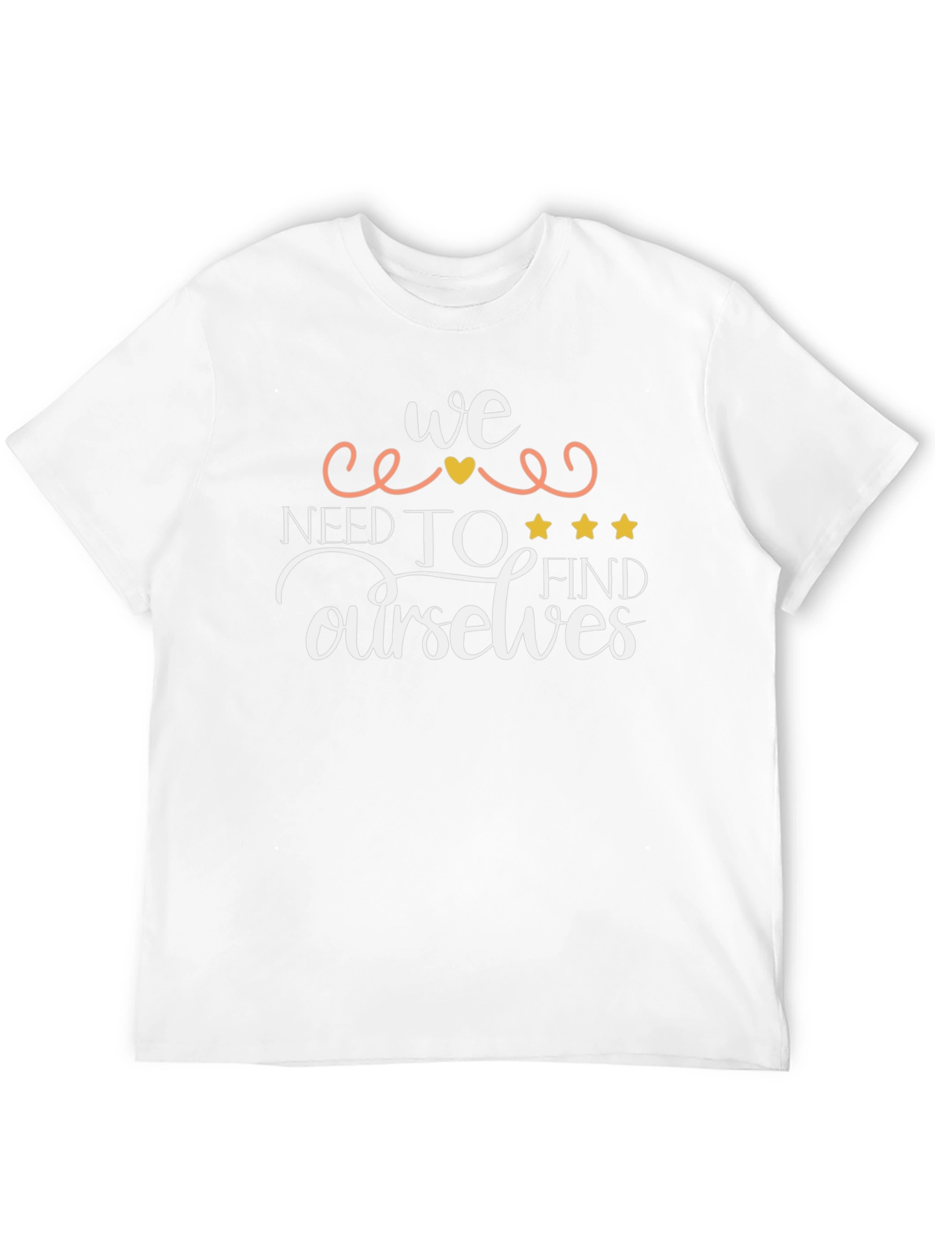 We Need To Find Ourselves Black Graphic Tee
