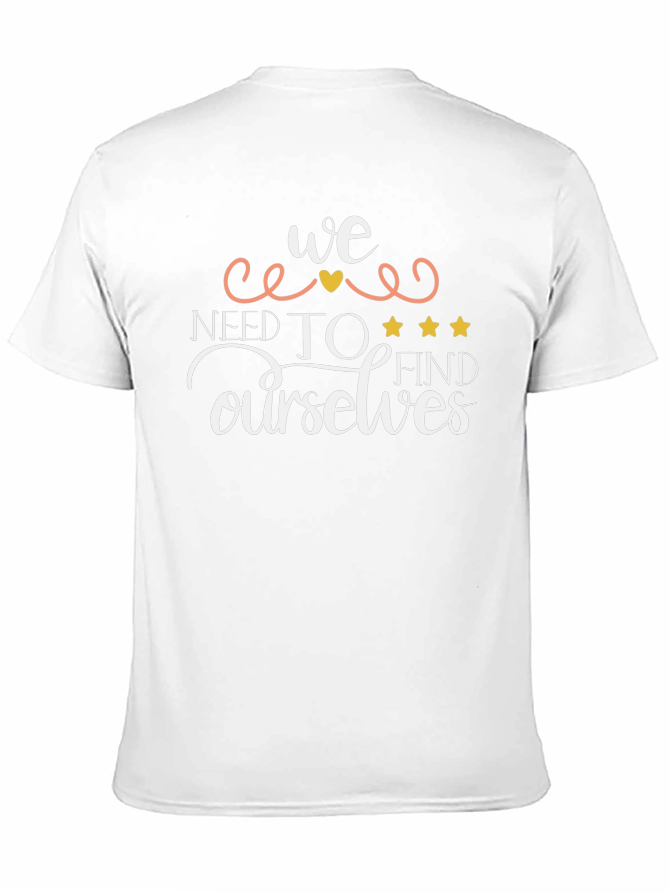 We Need To Find Ourselves Black Graphic Tee