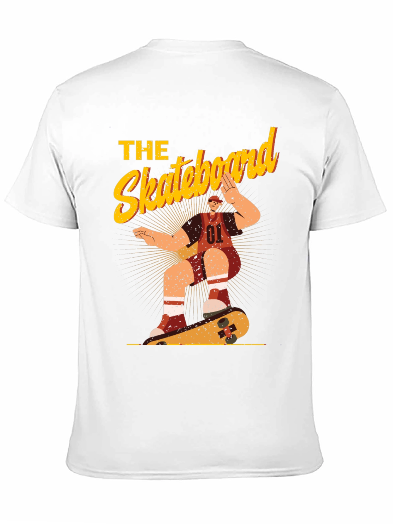 Skateboard T-Shirt | Fun Retro Style Tee