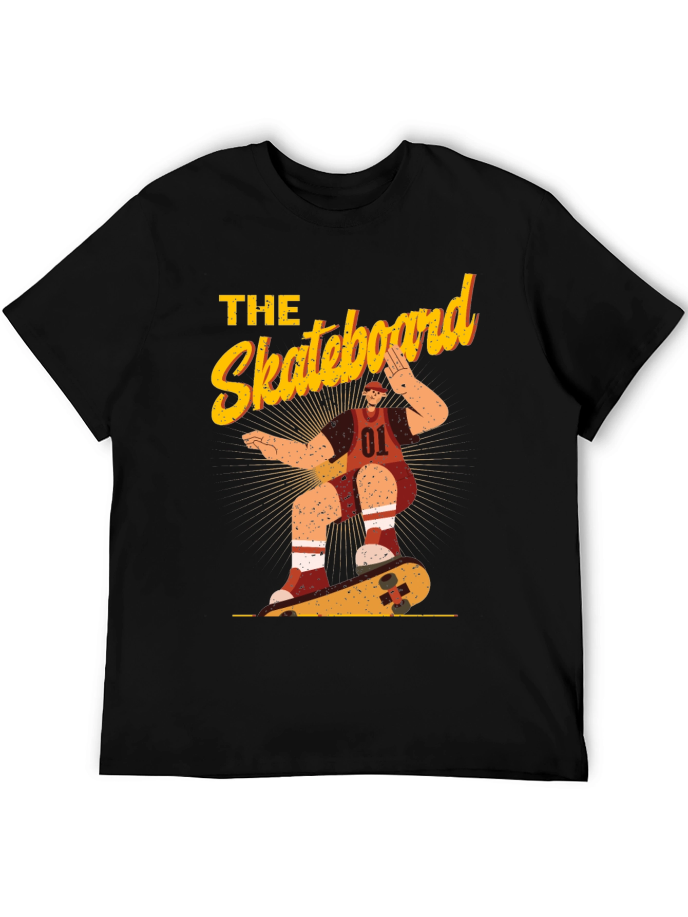 Skateboard T-Shirt | Fun Retro Style Tee