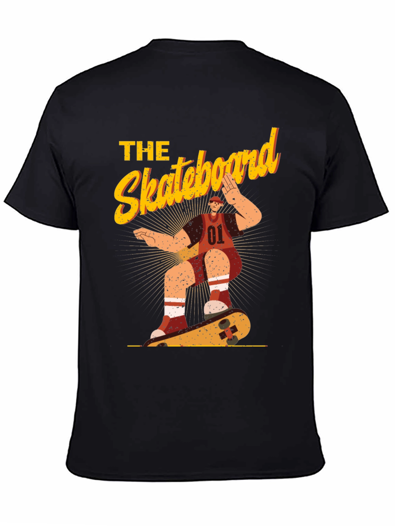 Skateboard T-Shirt | Fun Retro Style Tee