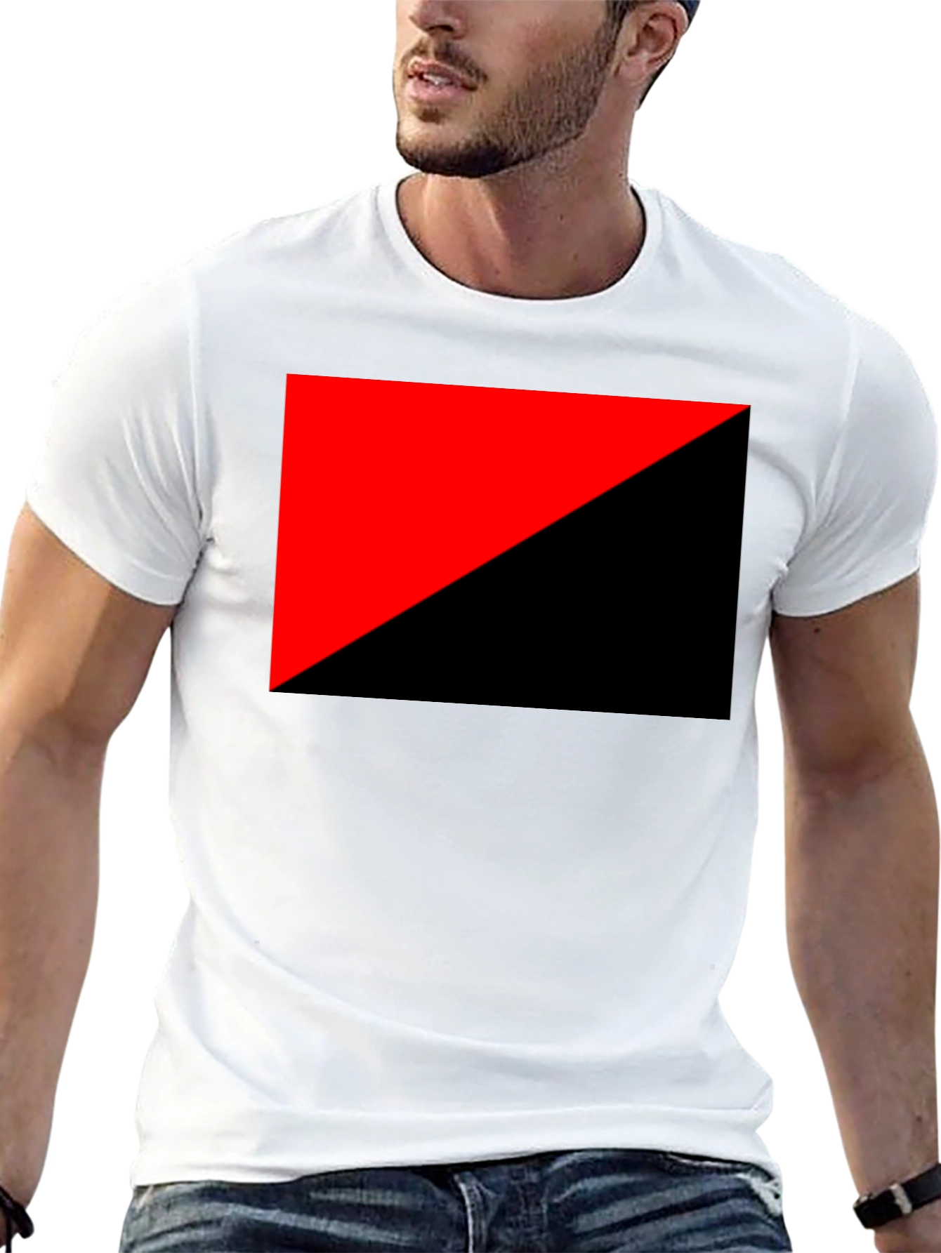 Anarcho-Syndicalism Flag Graphic Tee