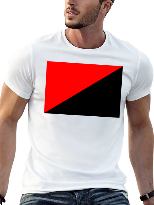 Anarcho-Syndicalism Flag Graphic Tee
