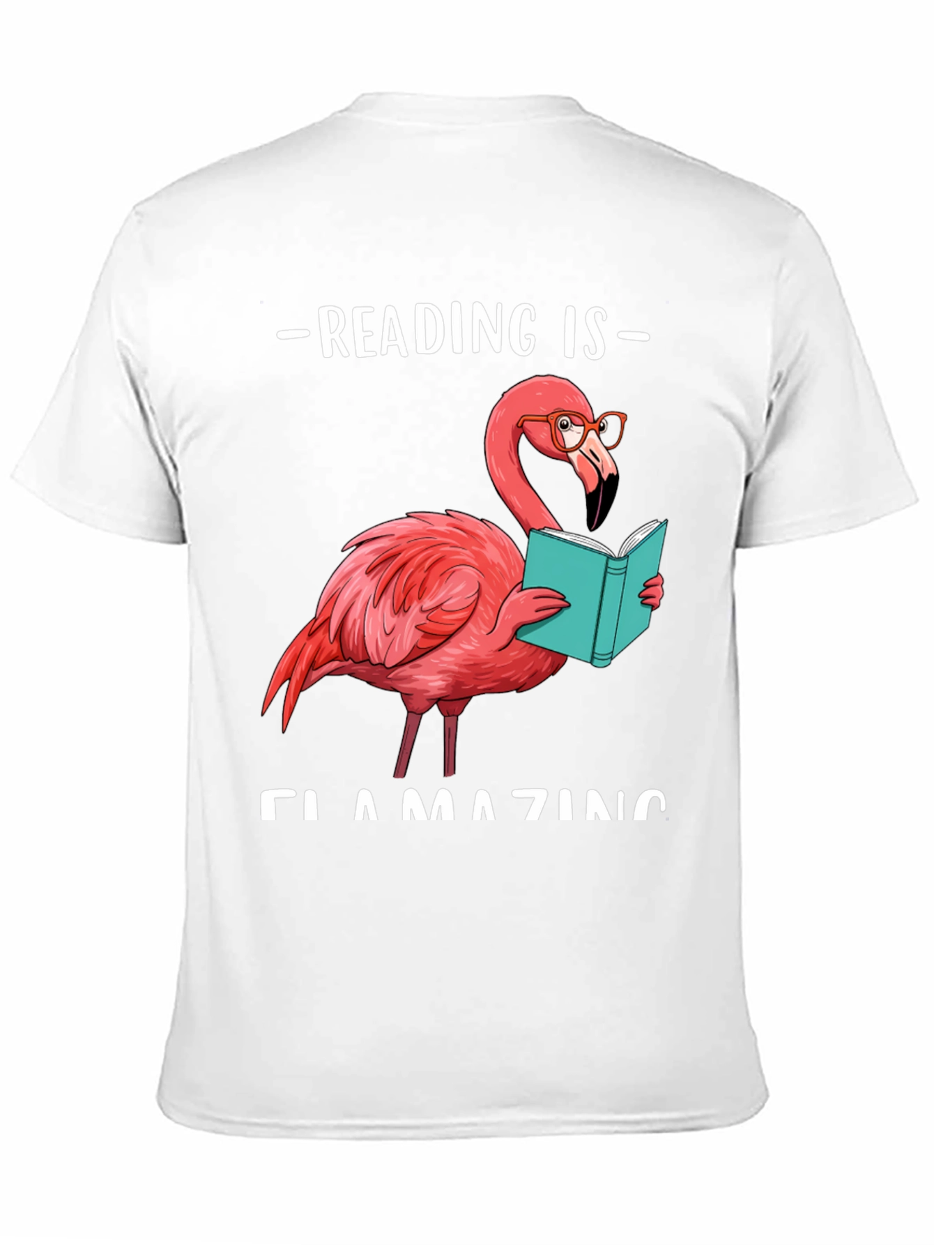 Reading Flamingo T-Shirt