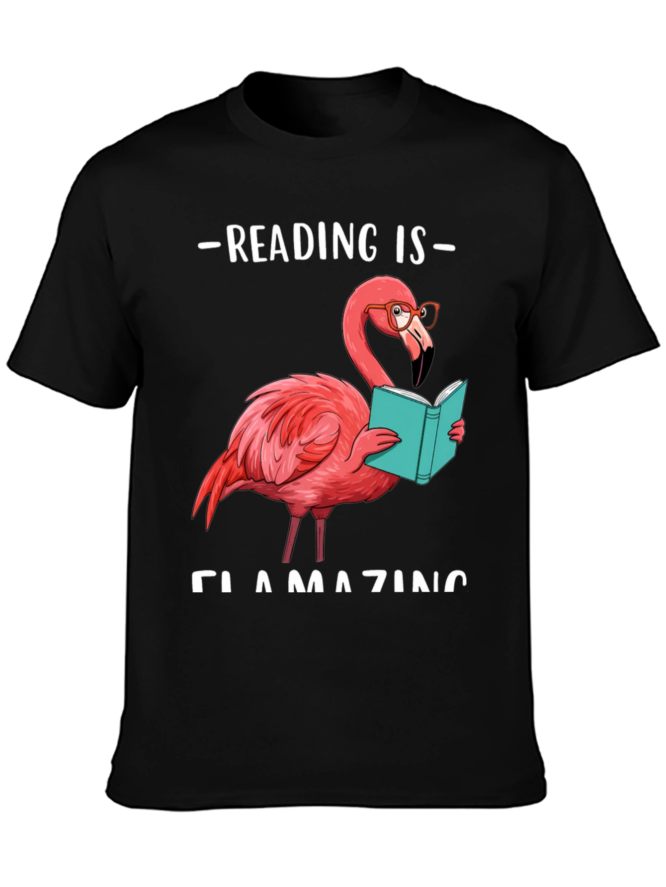 Reading Flamingo T-Shirt