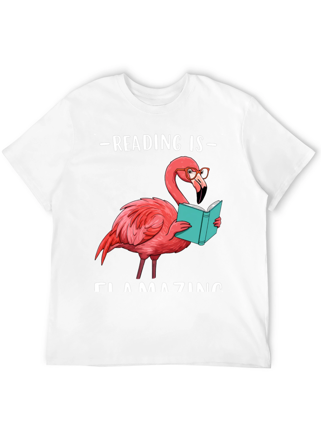 Reading Flamingo T-Shirt