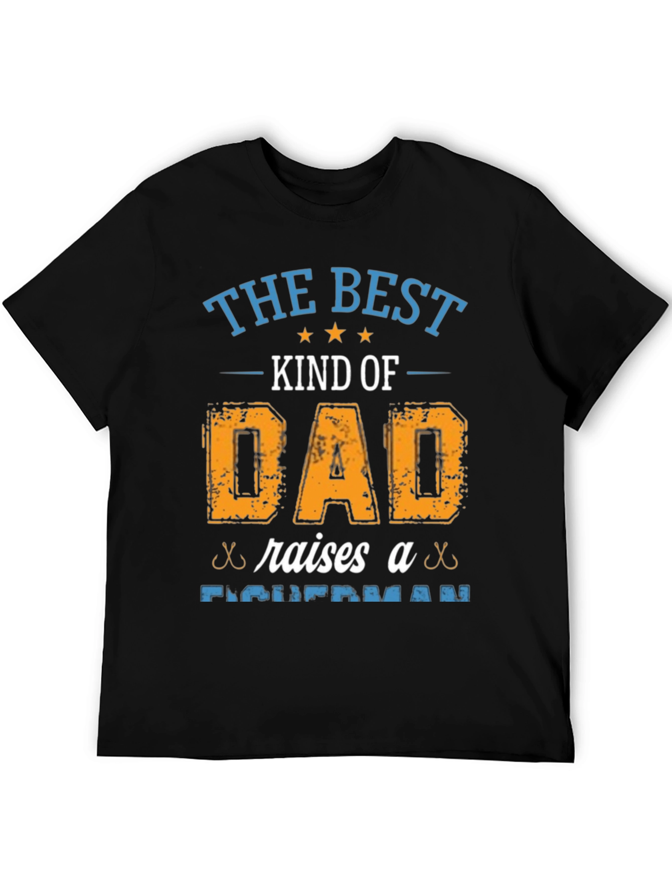 Best Dad Fisherman T-Shirt - Fishing Fathers Day Gift