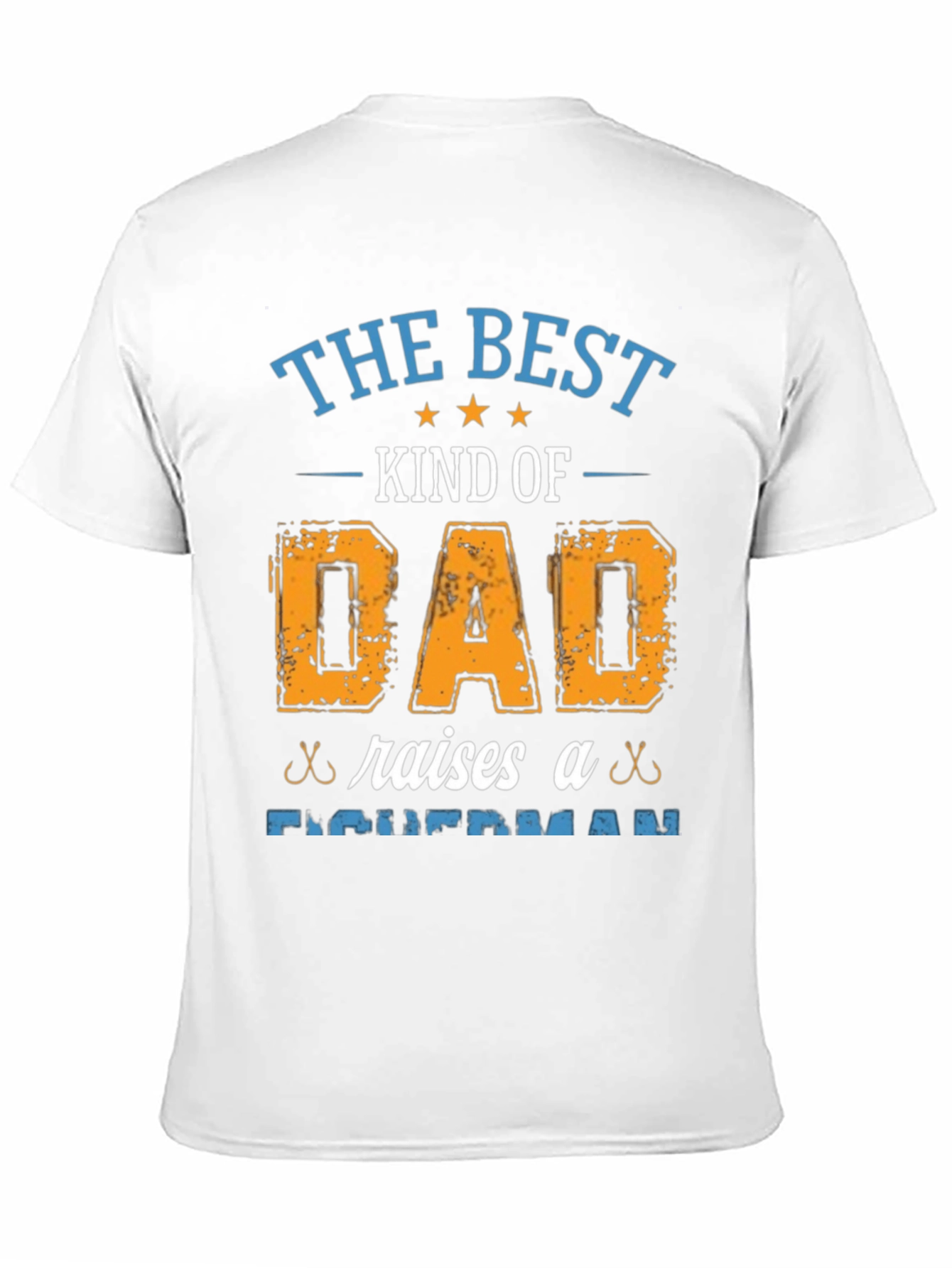 Best Dad Fisherman T-Shirt - Fishing Fathers Day Gift
