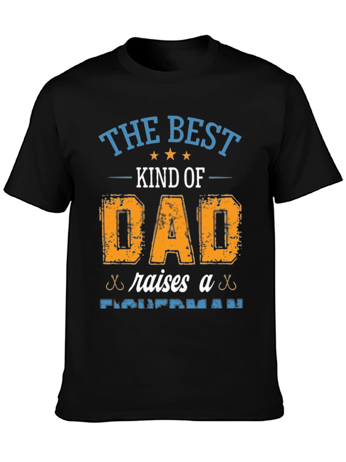Best Dad Fisherman T-Shirt - Fishing Fathers Day Gift