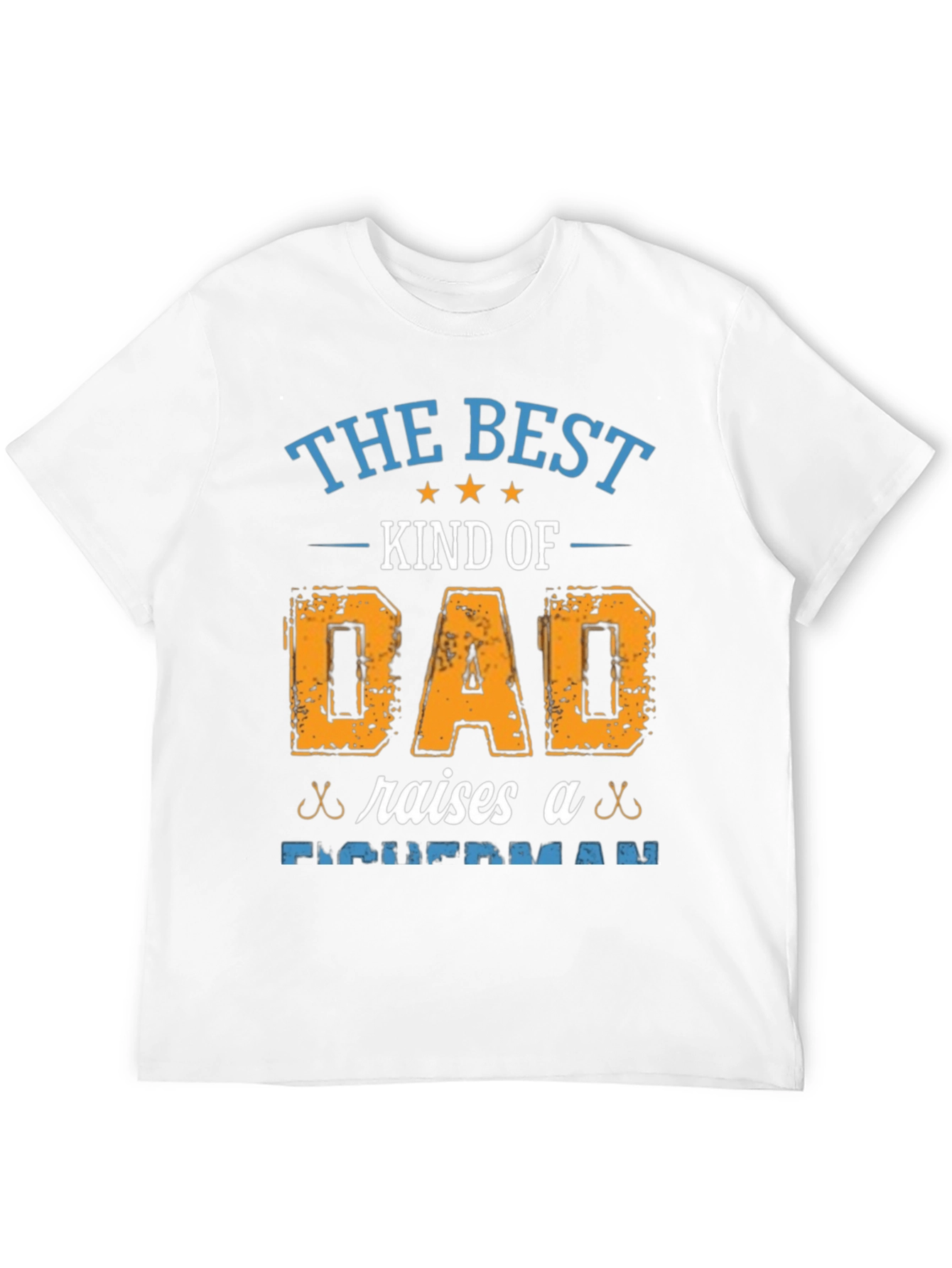 Best Dad Fisherman T-Shirt - Fishing Fathers Day Gift